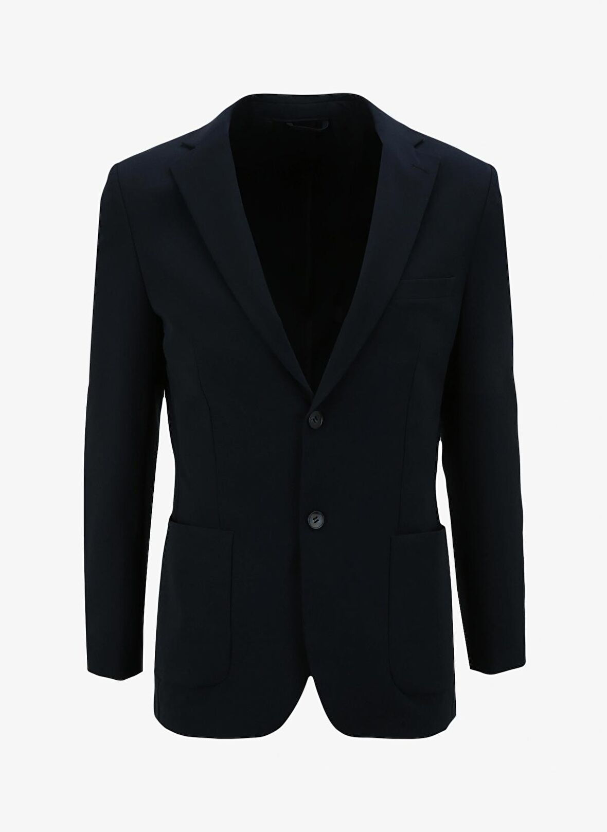 Fabrika Slim Fit Lacivert Erkek Düz Ceket F4SM-CKT 0951