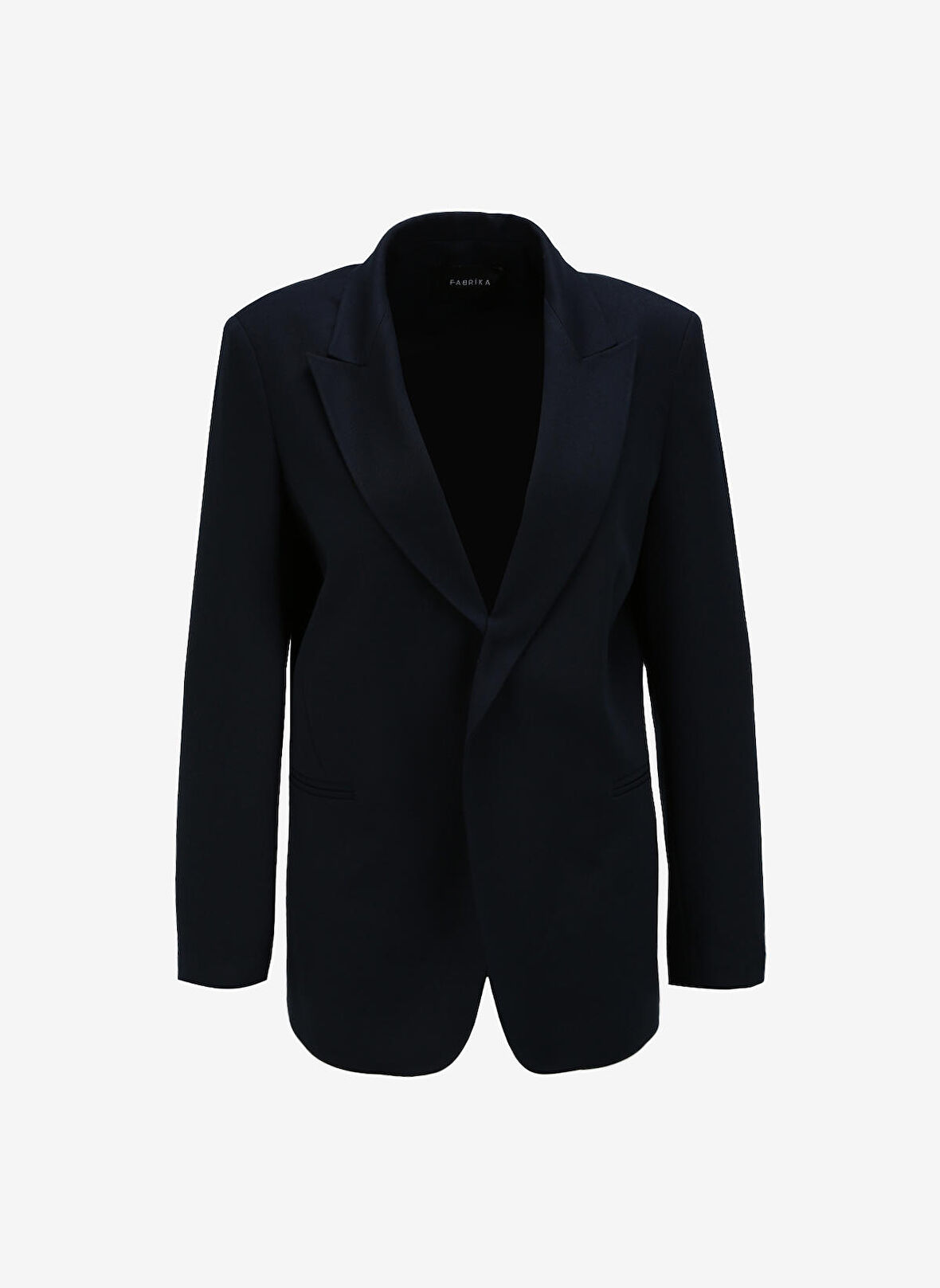 Basic Lacivert Kadın Ceket F3WL-CKT W26B