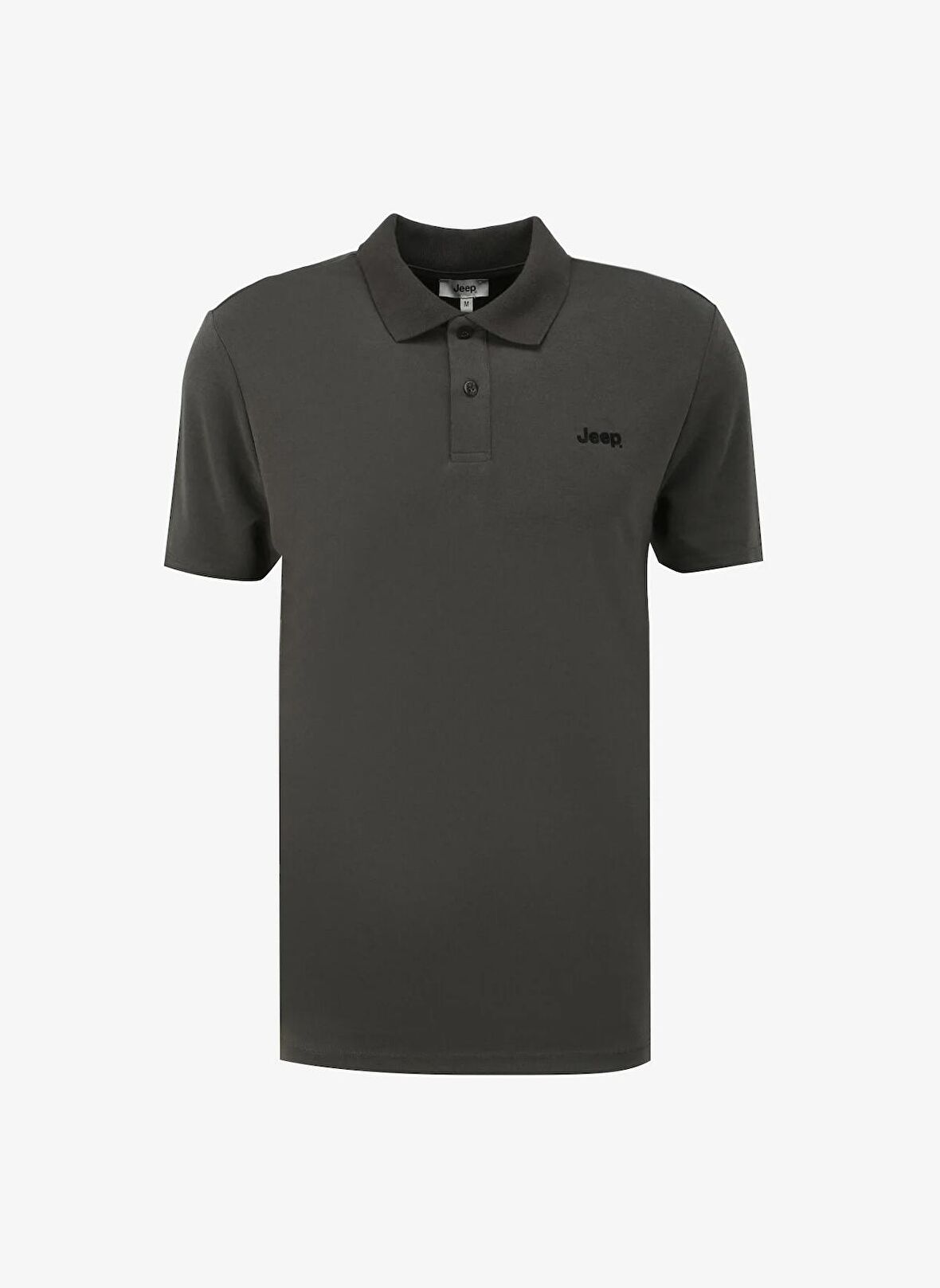 Jeep Haki Erkek Polo Yaka Relaxed Baskılı Polo T-Shirt C4SM-TST4503