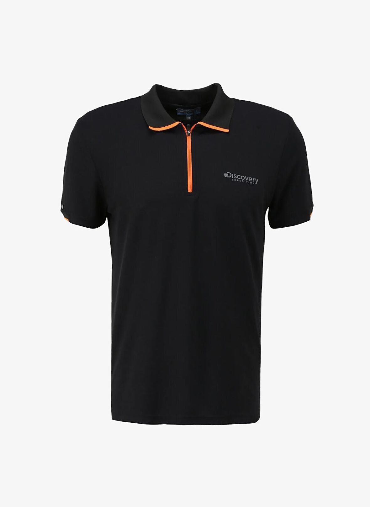 Siyah Erkek Basic UV Apreli Polo T-Shirt D4SM-TST3246