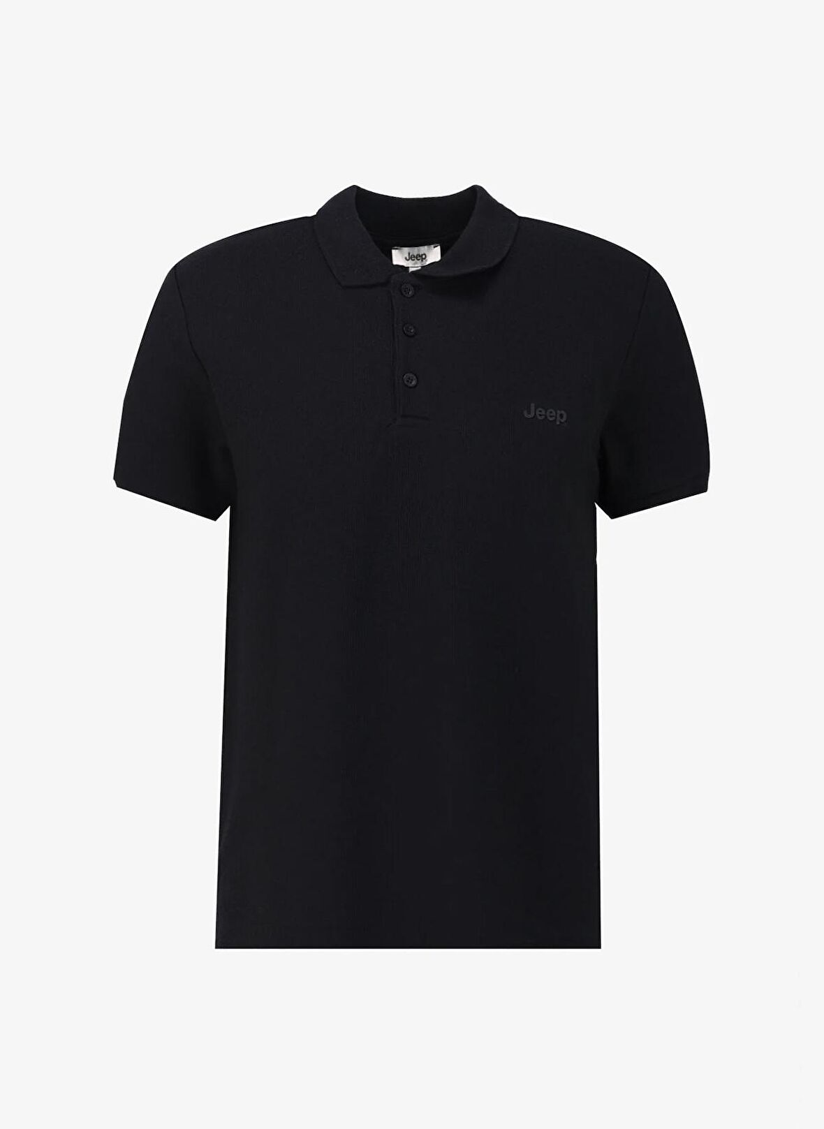 Jeep Siyah Erkek Polo Yaka Basic Polo T-Shirt J4SM-TST7234