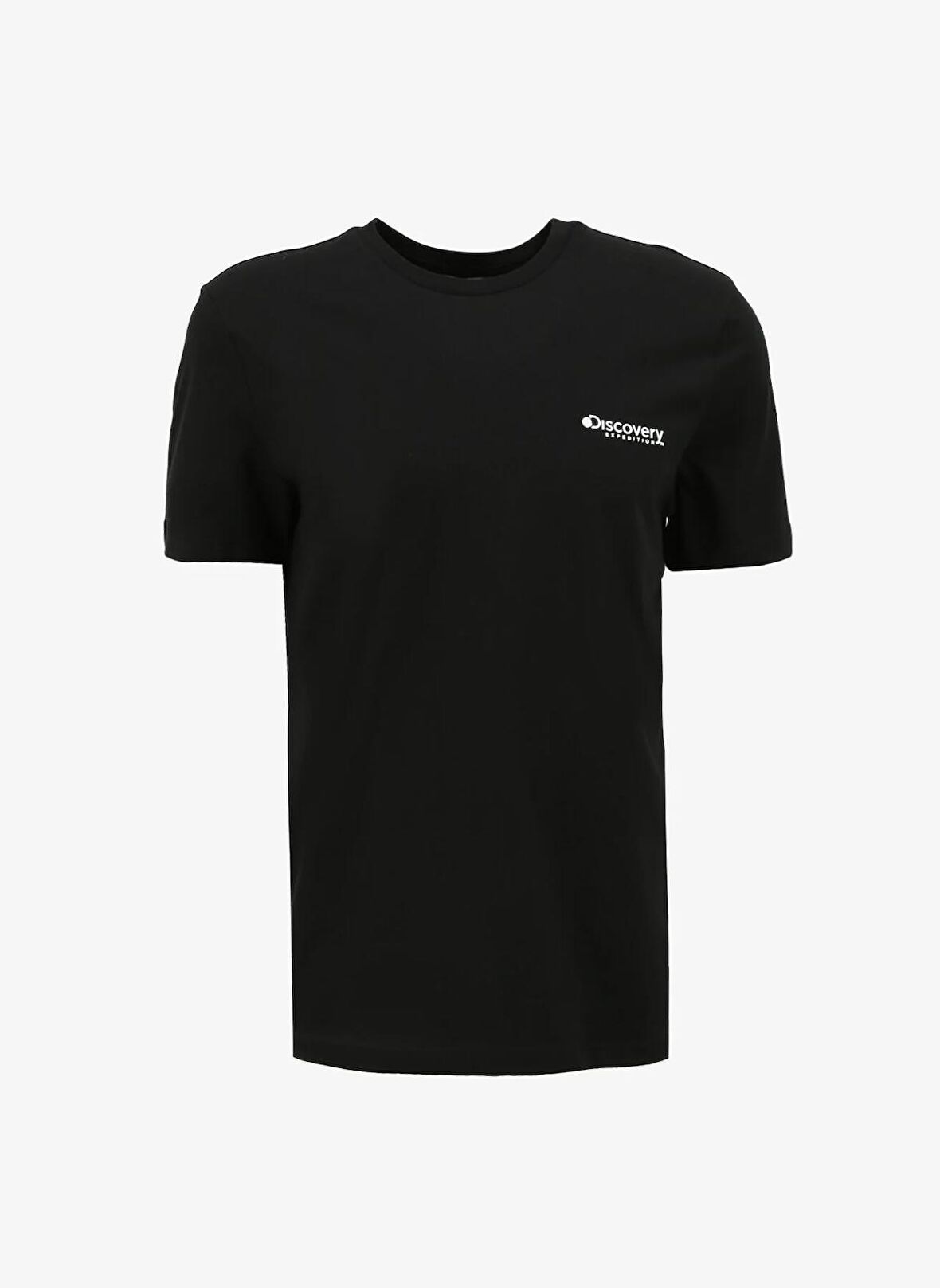 Siyah Erkek Bisiklet Yaka T-Shirt D4SM-TST3294
