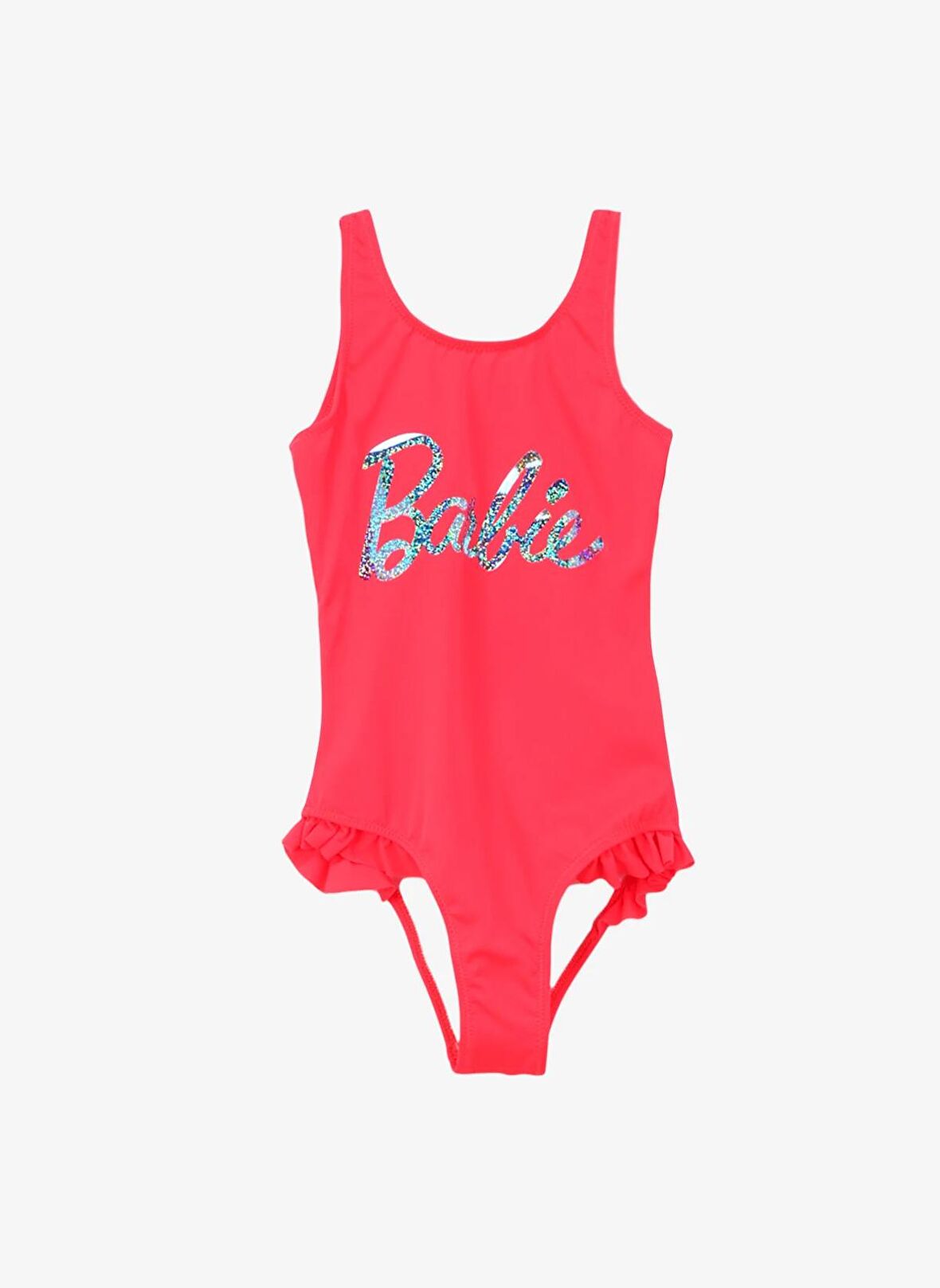 Barbie Neon Pembe Kız Çocuk Mayo BRB4SG-MYO6009