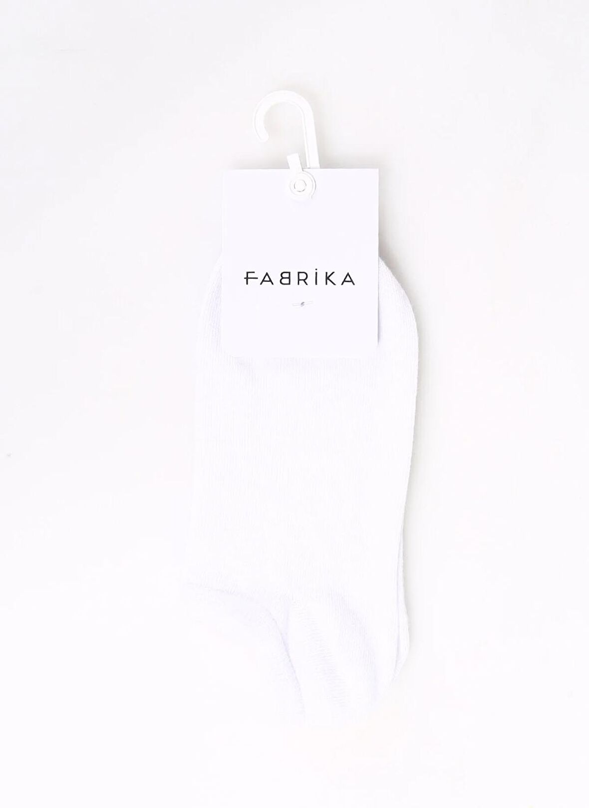 Fabrika Beyaz Kadın Patik Çorap UL-KDN-PTK