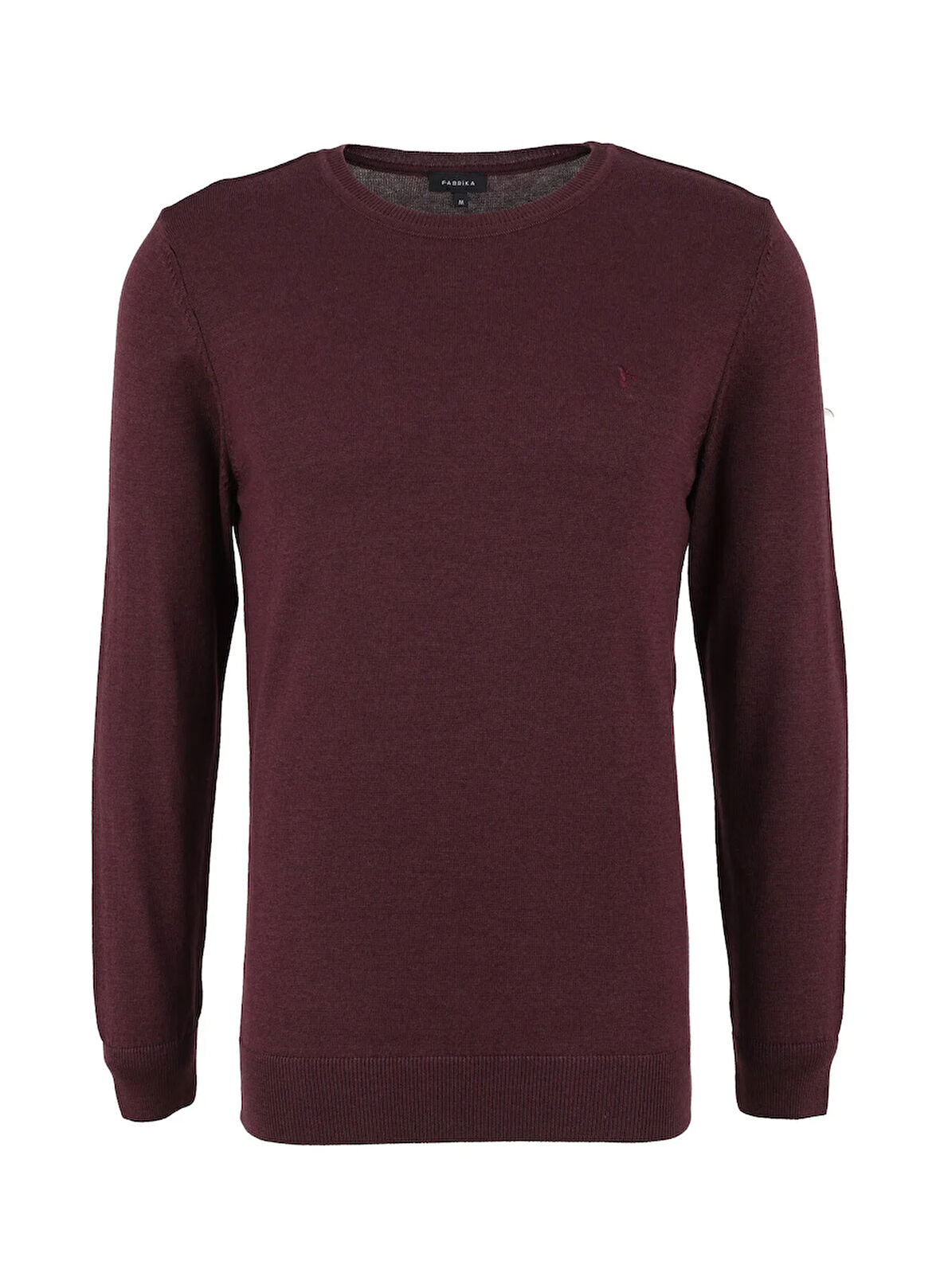 Bordo Melanj Erkek Bisiklet Yaka Basic Kazak F4WM-KZK 2844