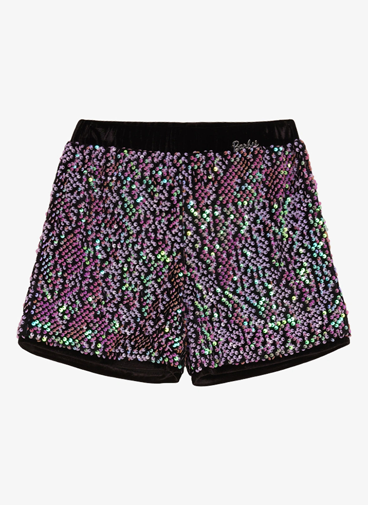 Barbie Normal Bel Normal Pembe - Siyah Kız Çocuk Şort BRB4WG-SRT6305