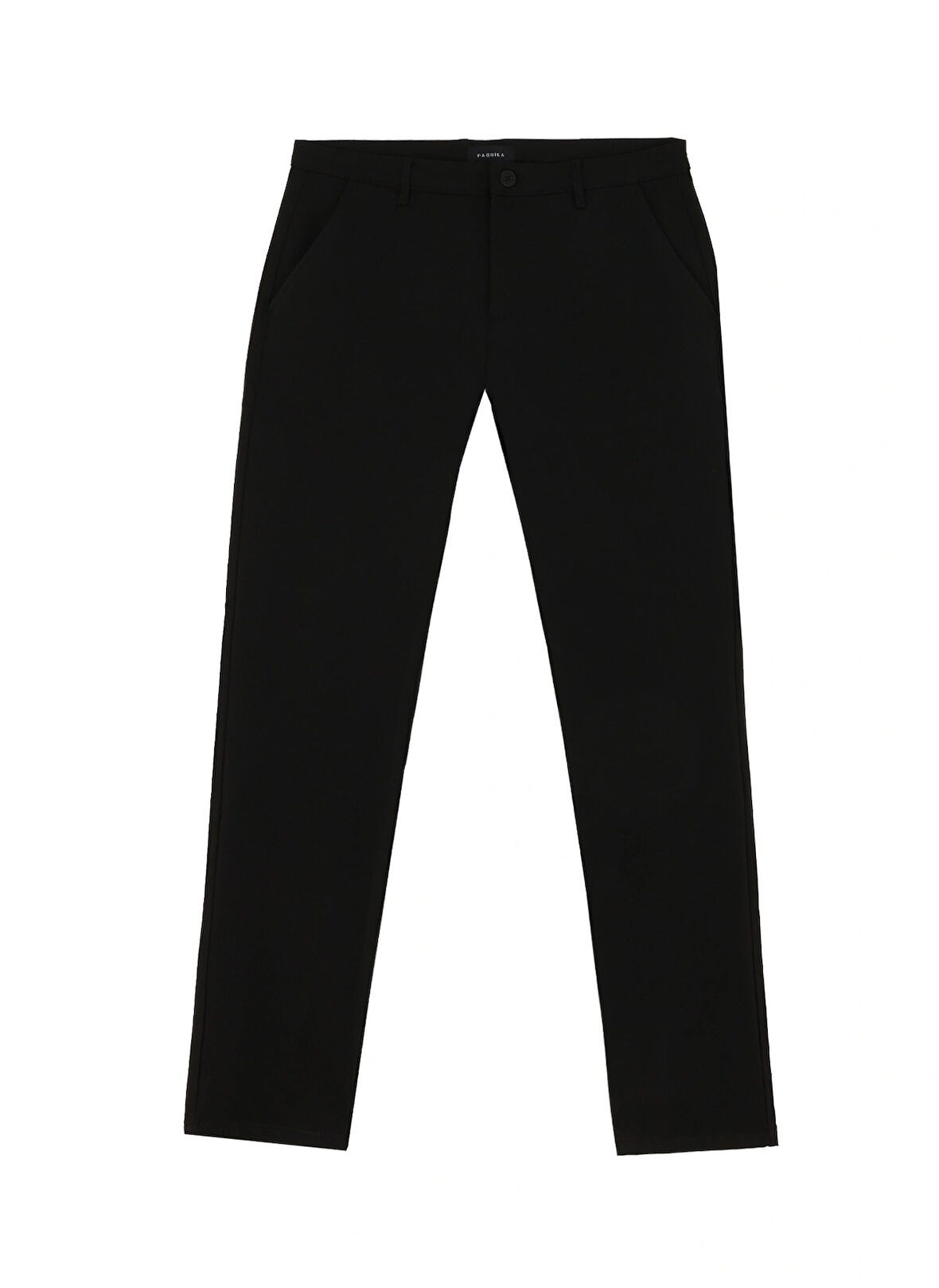 Fabrika Normal Bel Normal Paça Siyah Erkek Chino Pantolon F4WM-PNT 2782