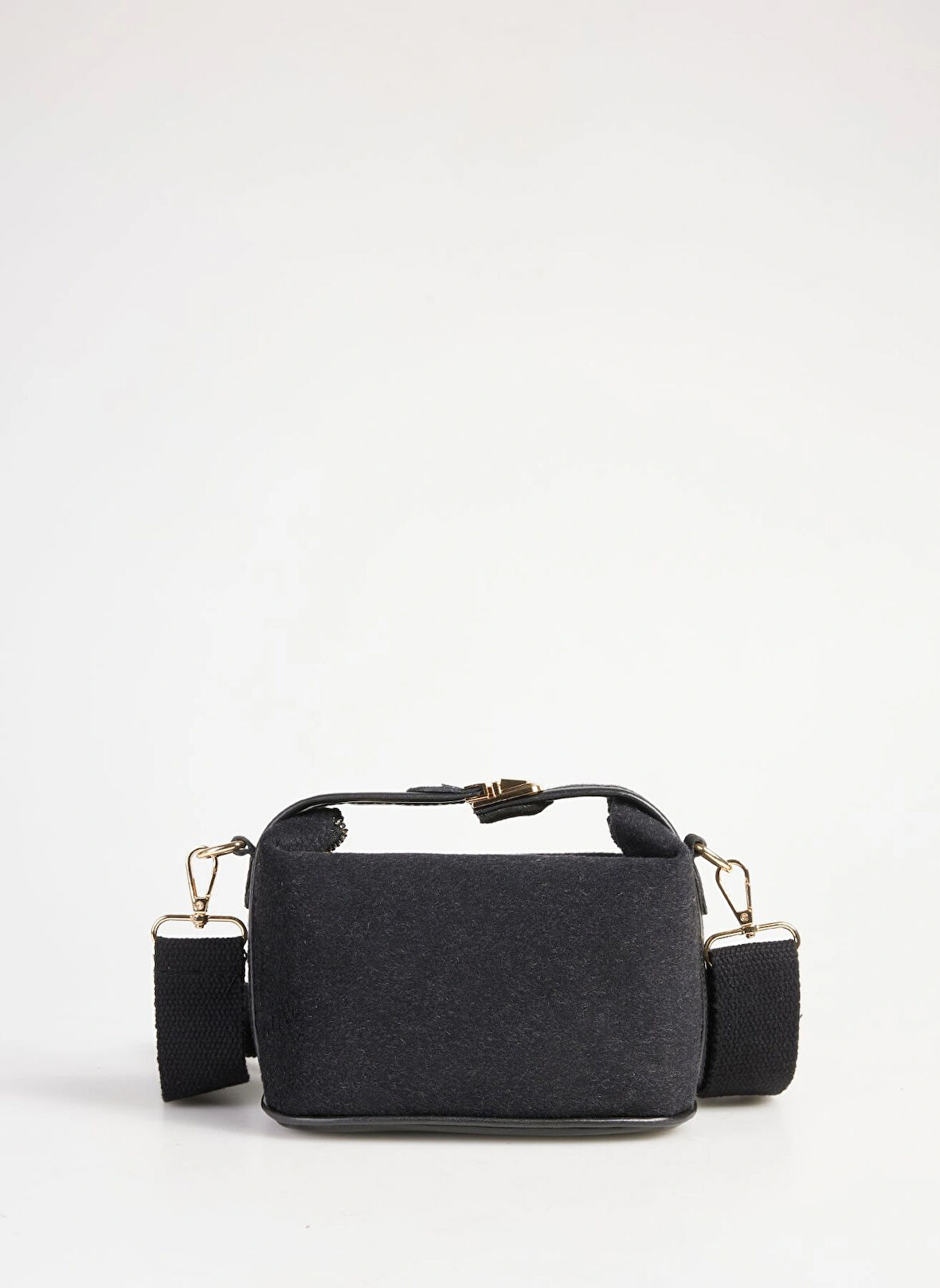 Fabrika Siyah Kadın Omuz Çantası ALESSIA