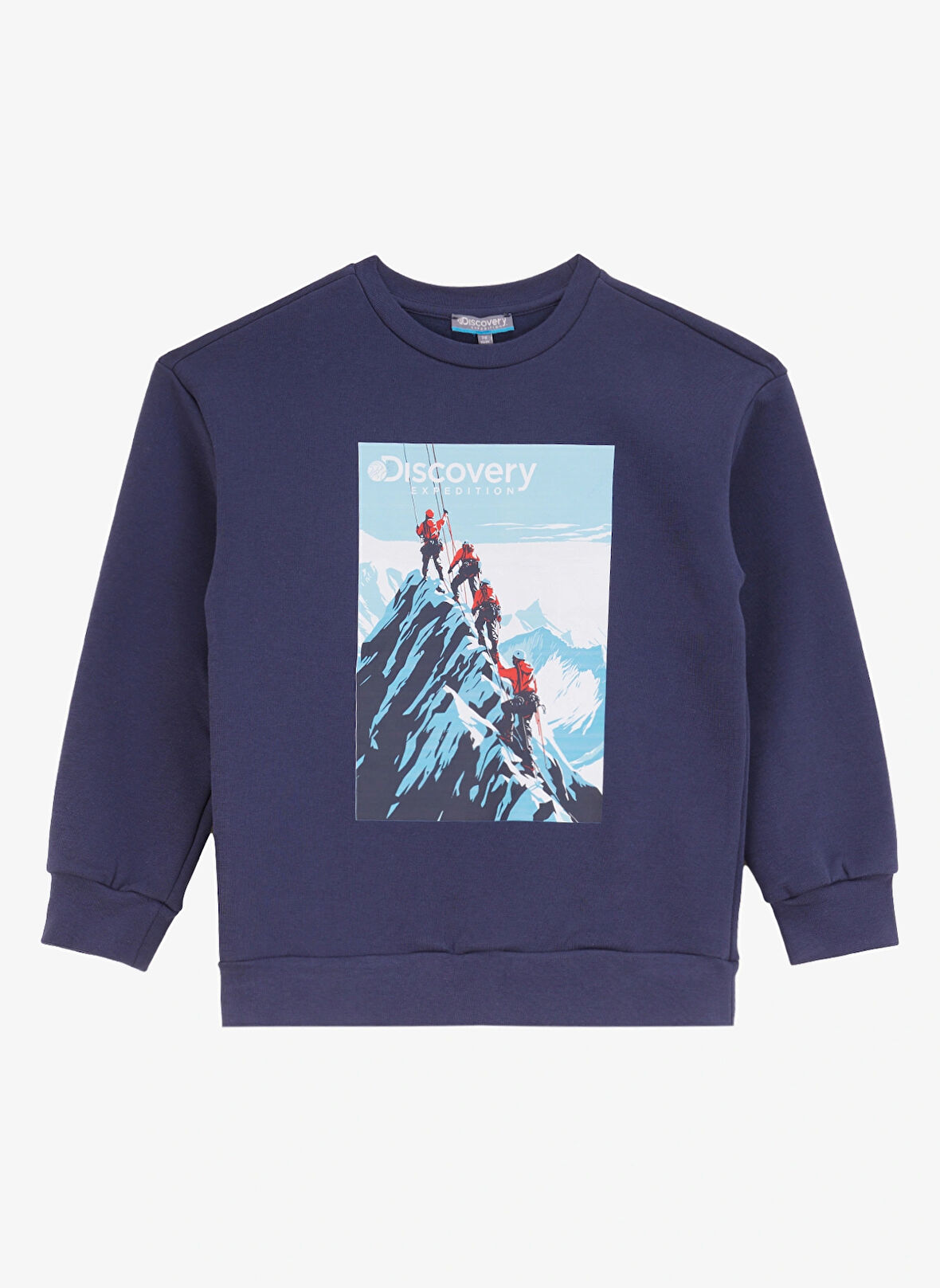 Discovery Expedition Baskılı Erkek Çocuk  Lacivert Sweatshırt D4WB-SWT3077