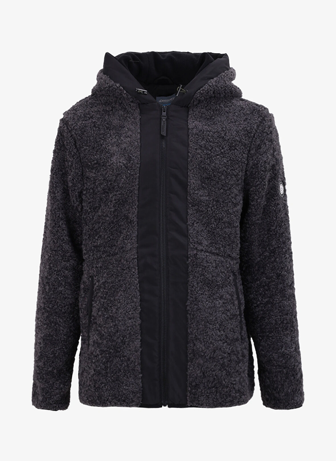 Füme Erkek Kapüşon Yaka Relaxed Fit Sweatmont D4WM-SWT3211