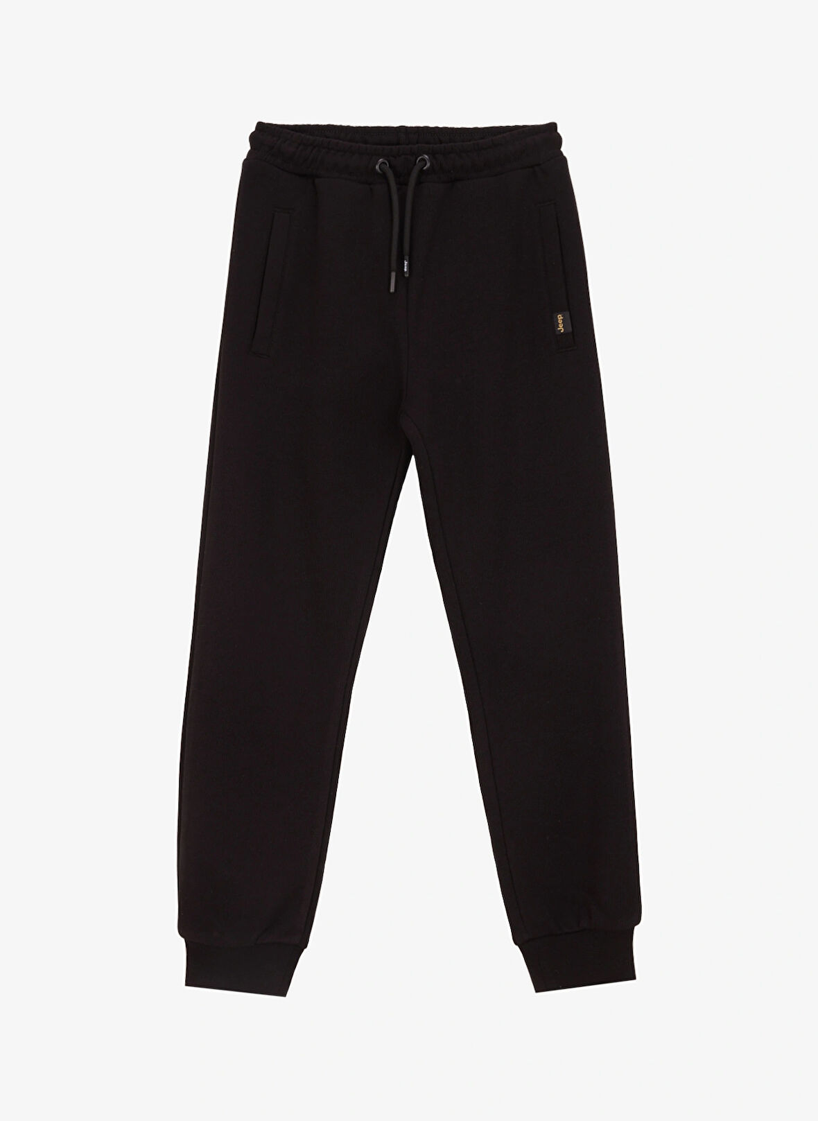 Jeep Normal Paça Siyah Erkek Çocuk  Eşofman Altı J4WB-EA7701