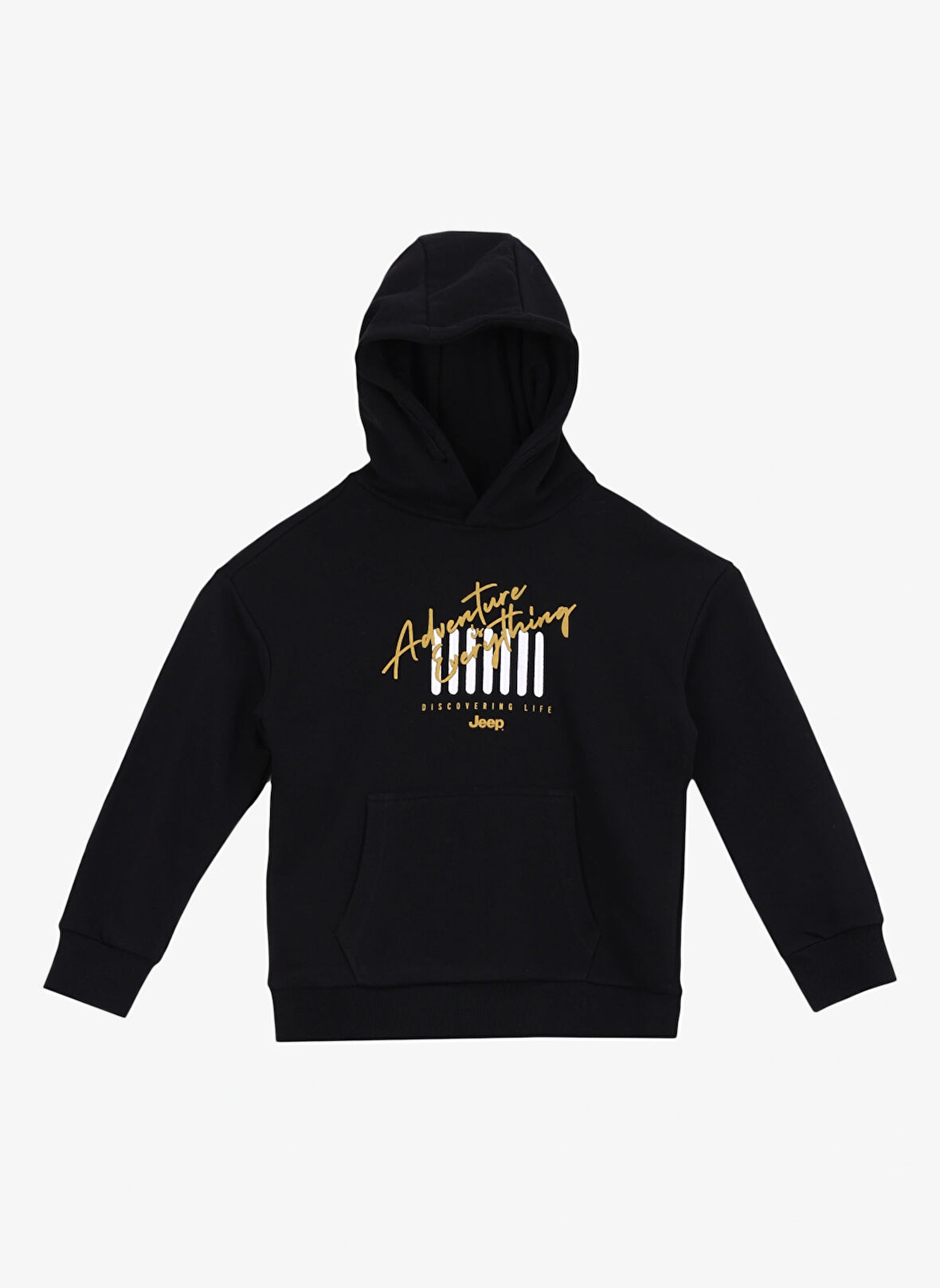 Jeep Baskılı Erkek Çocuk  Siyah Sweatshırt C4WB-SWT4648