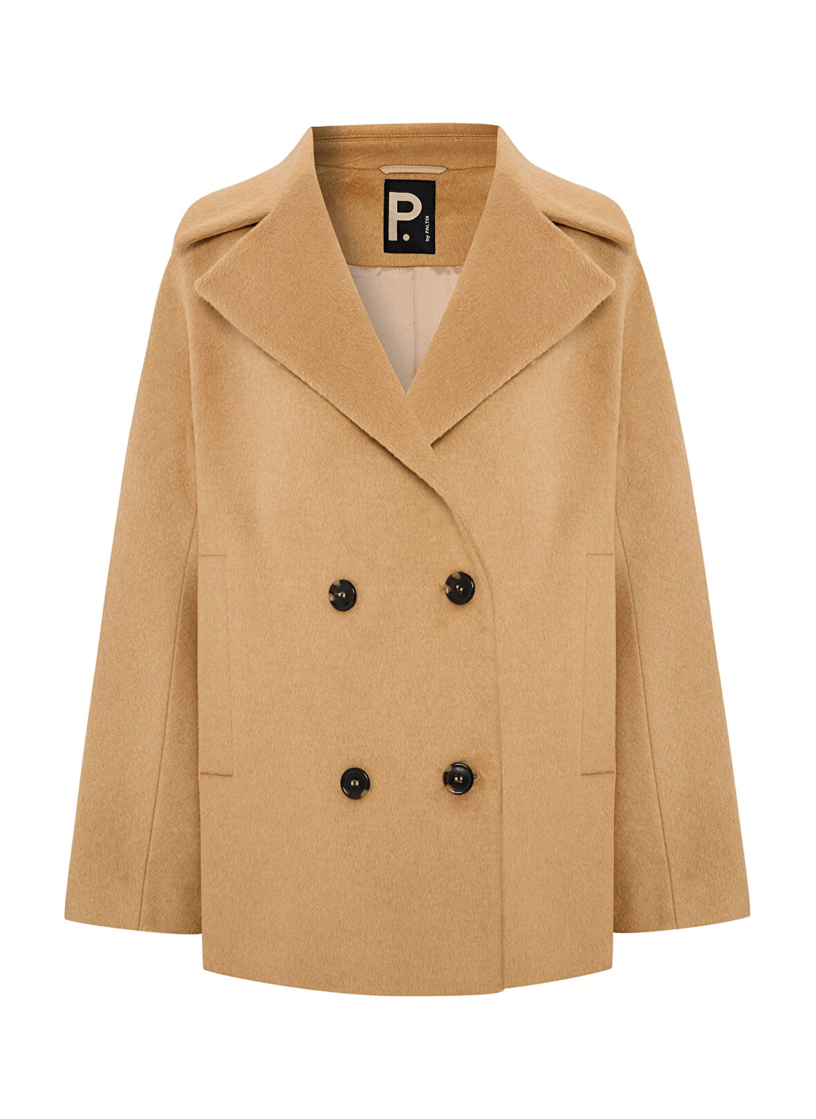 P By Paltoı Deve Tüyü Kadın Kaban 3887