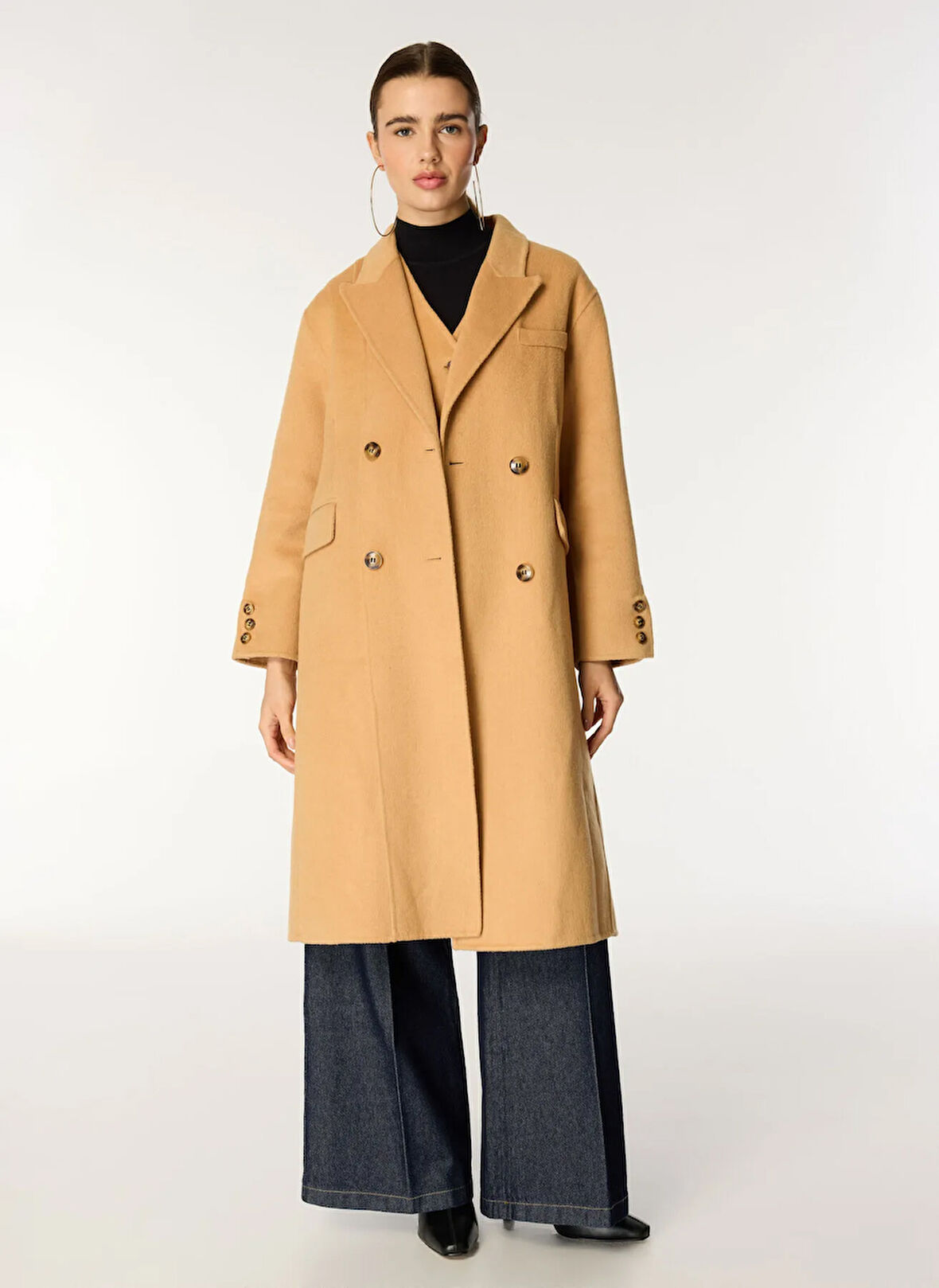 Cedelar Kahve Kadın Trençkot QATA