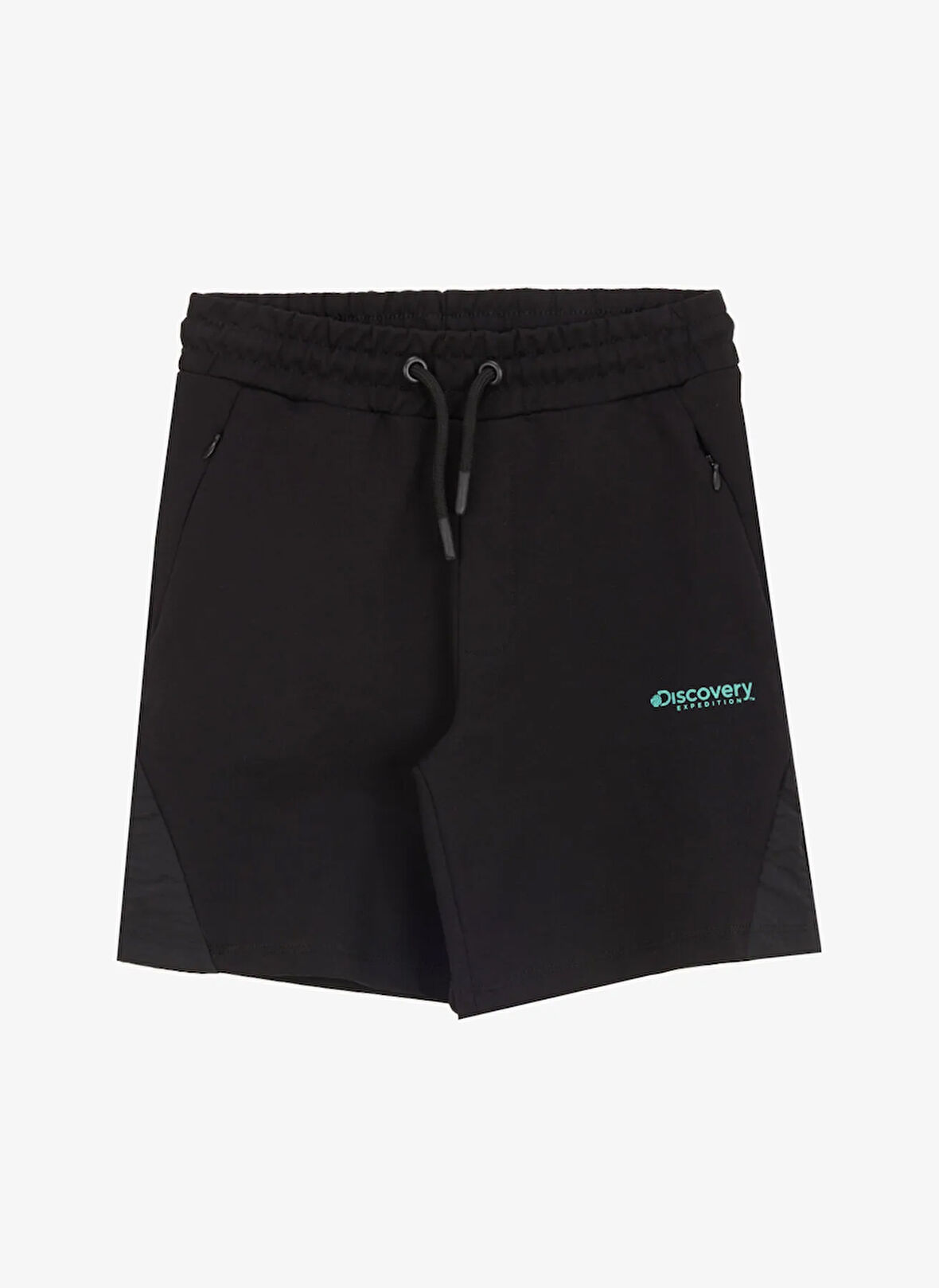 Discovery Expedition Lastikli Bel Relaxed Siyah Erkek Genç  Şort D5SB-SHT3290