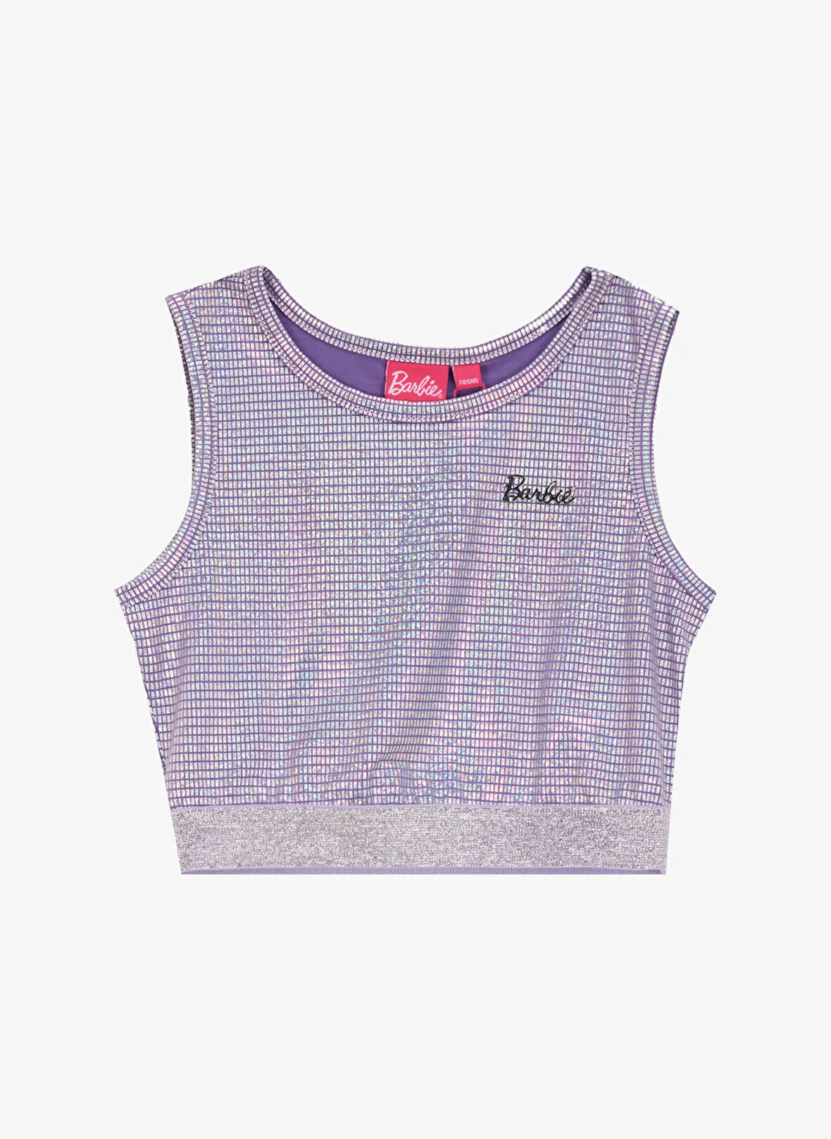 Barbie Baskılı Lila Kız Çocuk Bluz BRB5SG-BLZ6003