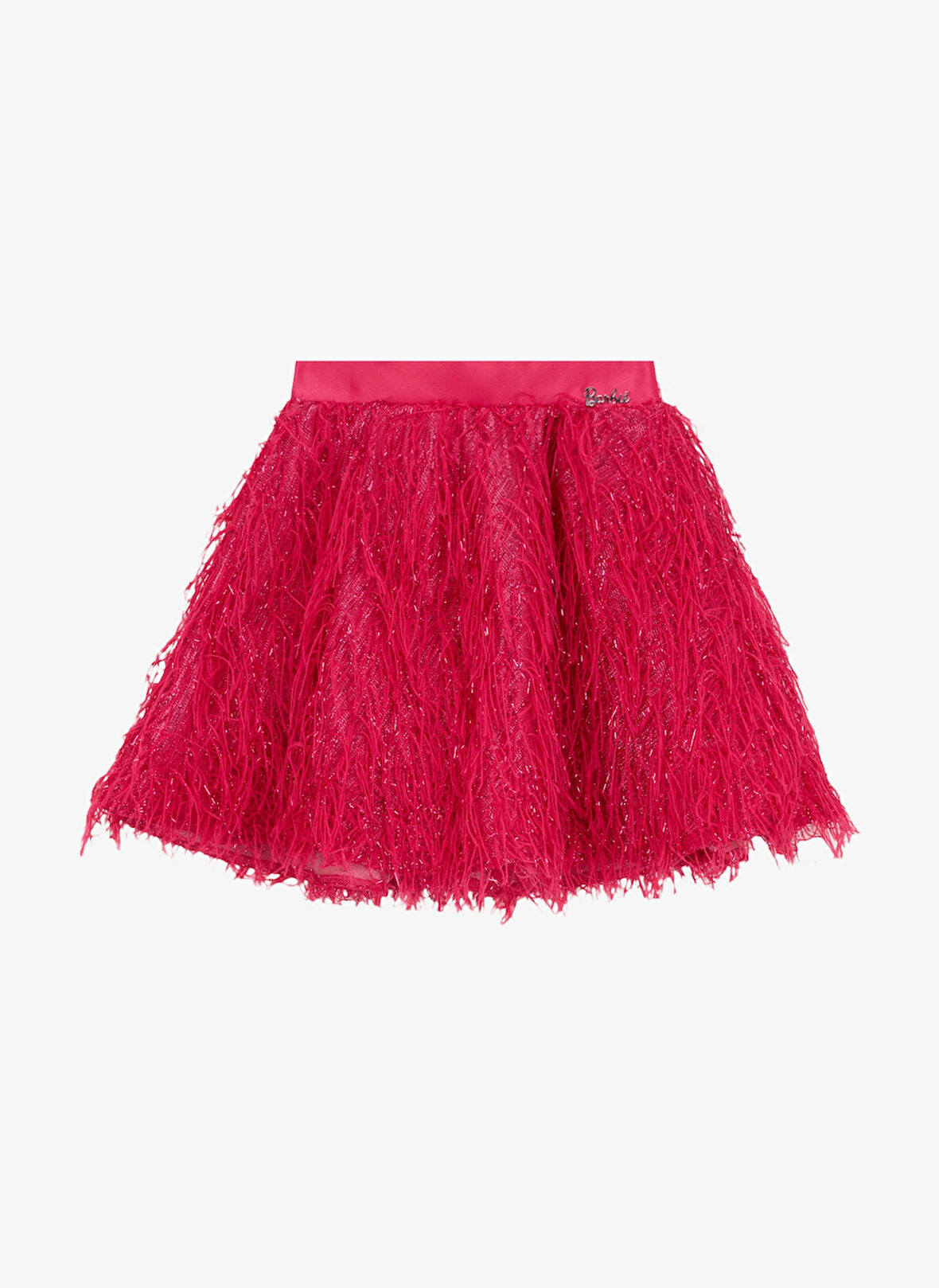Barbie Normal Bel Kabarık Pembe Düz Kısa Kız Çocuk Etek BRB5SG-ETK6005