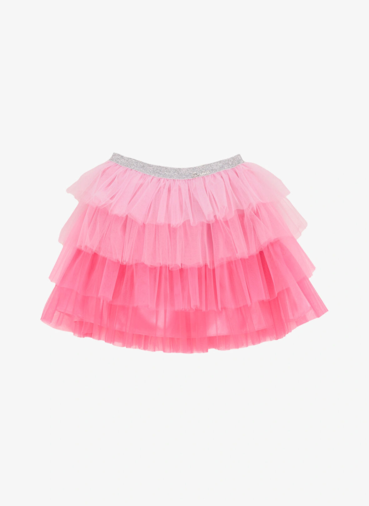 Barbie Normal Bel Kabarık Pembe Düz Kısa Kız Çocuk Etek BRB5SG-ETK6006