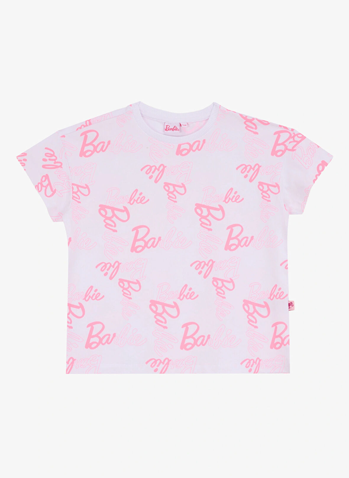 Barbie Baskılı Çok Renkli Kız Çocuk T-Shirt BRB5SG-TST6005