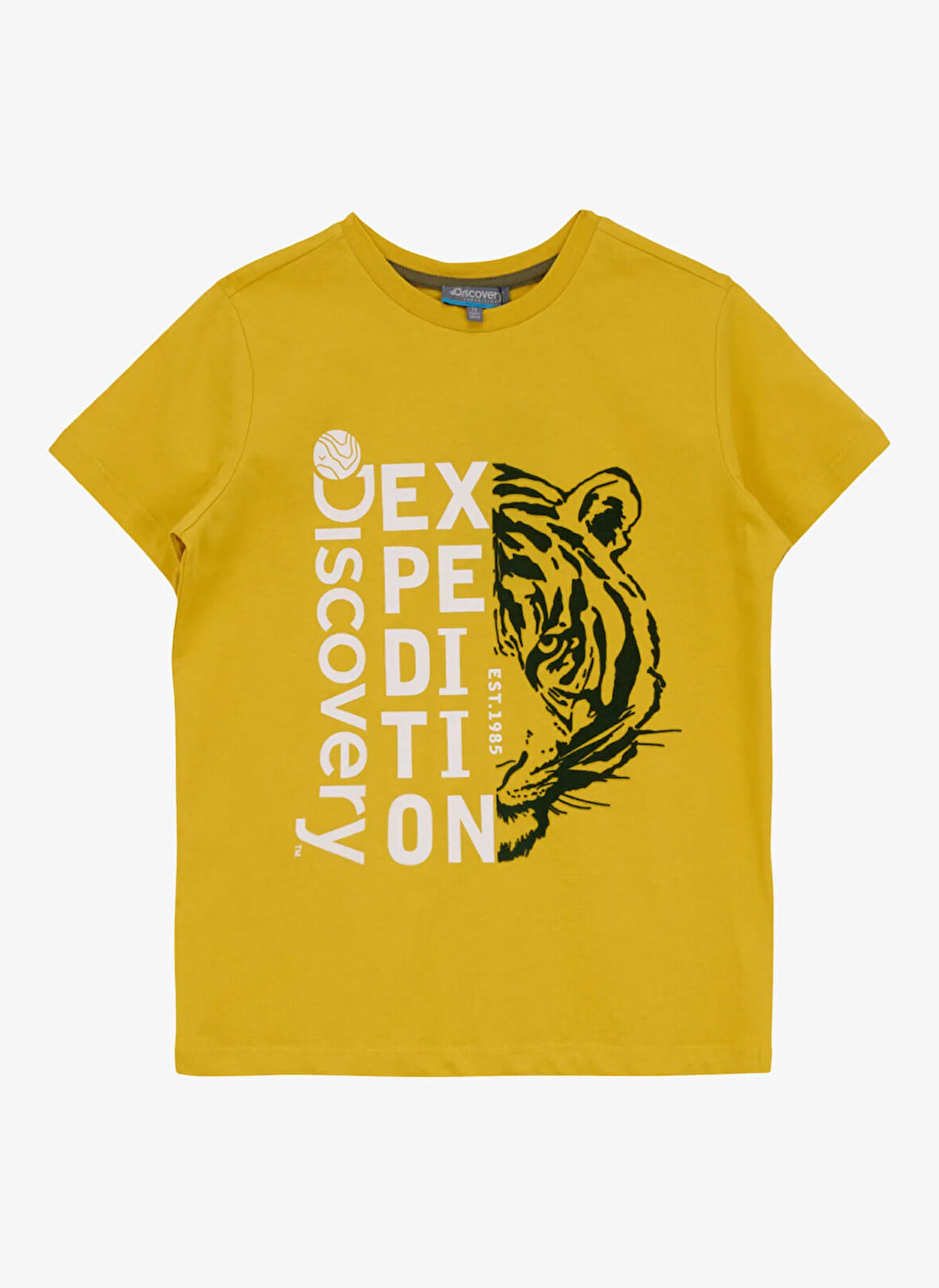Discovery Expedition Baskılı Sarı Erkek Çocuk T-Shirt D5SB-TST3220