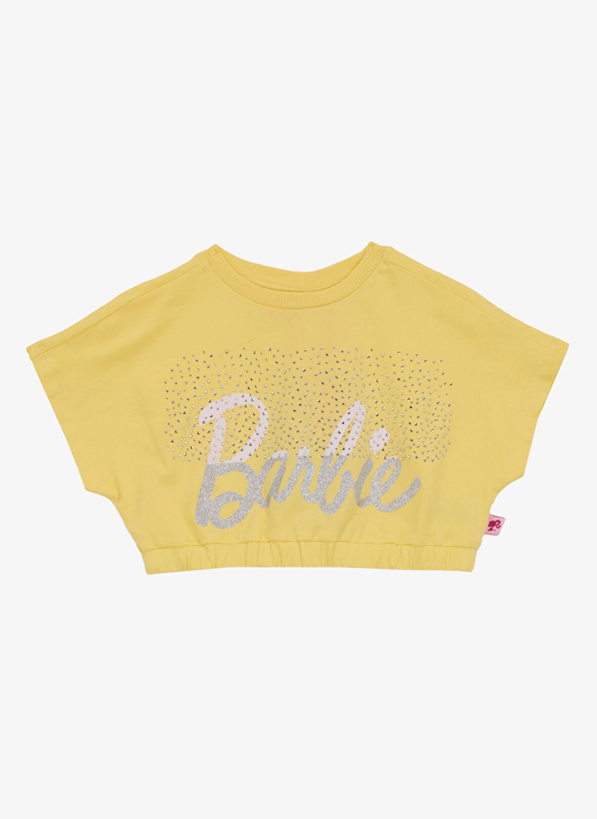 Barbie Baskılı Sarı Kadın T-Shirt BRB5SG-TST6040