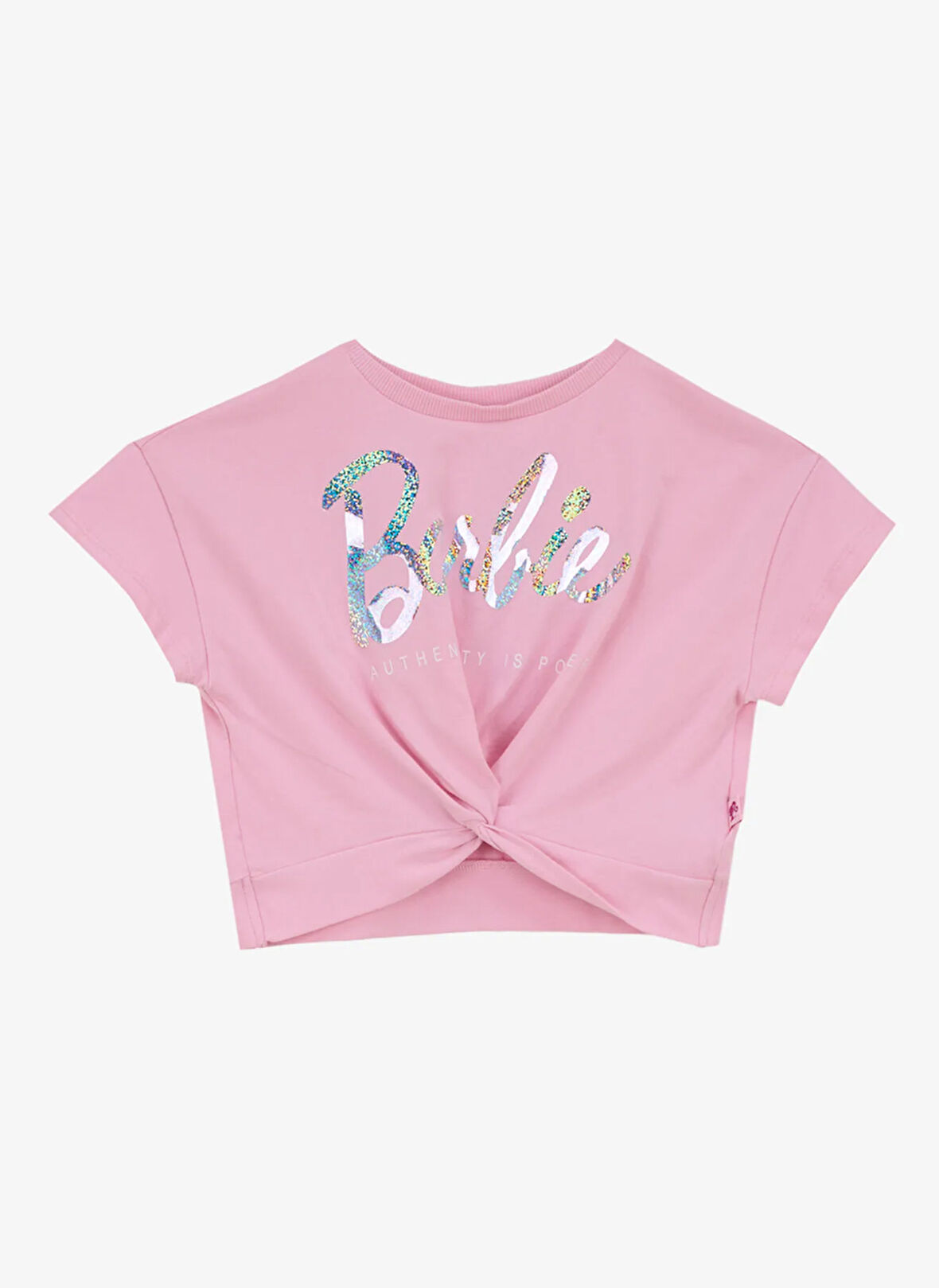 Barbie Baskılı Pembe Kız Çocuk T-Shirt BRB5SG-TST6003