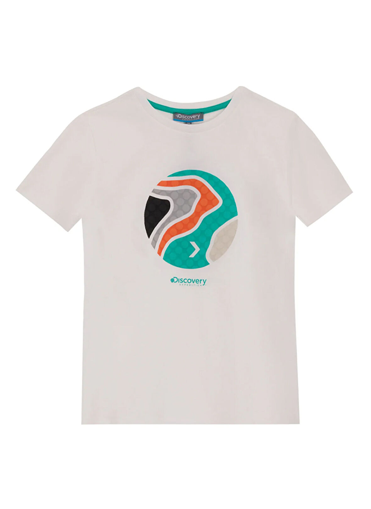 Discovery Expedition Baskılı Beyaz Erkek Çocuk T-Shirt D5SB-TST3212