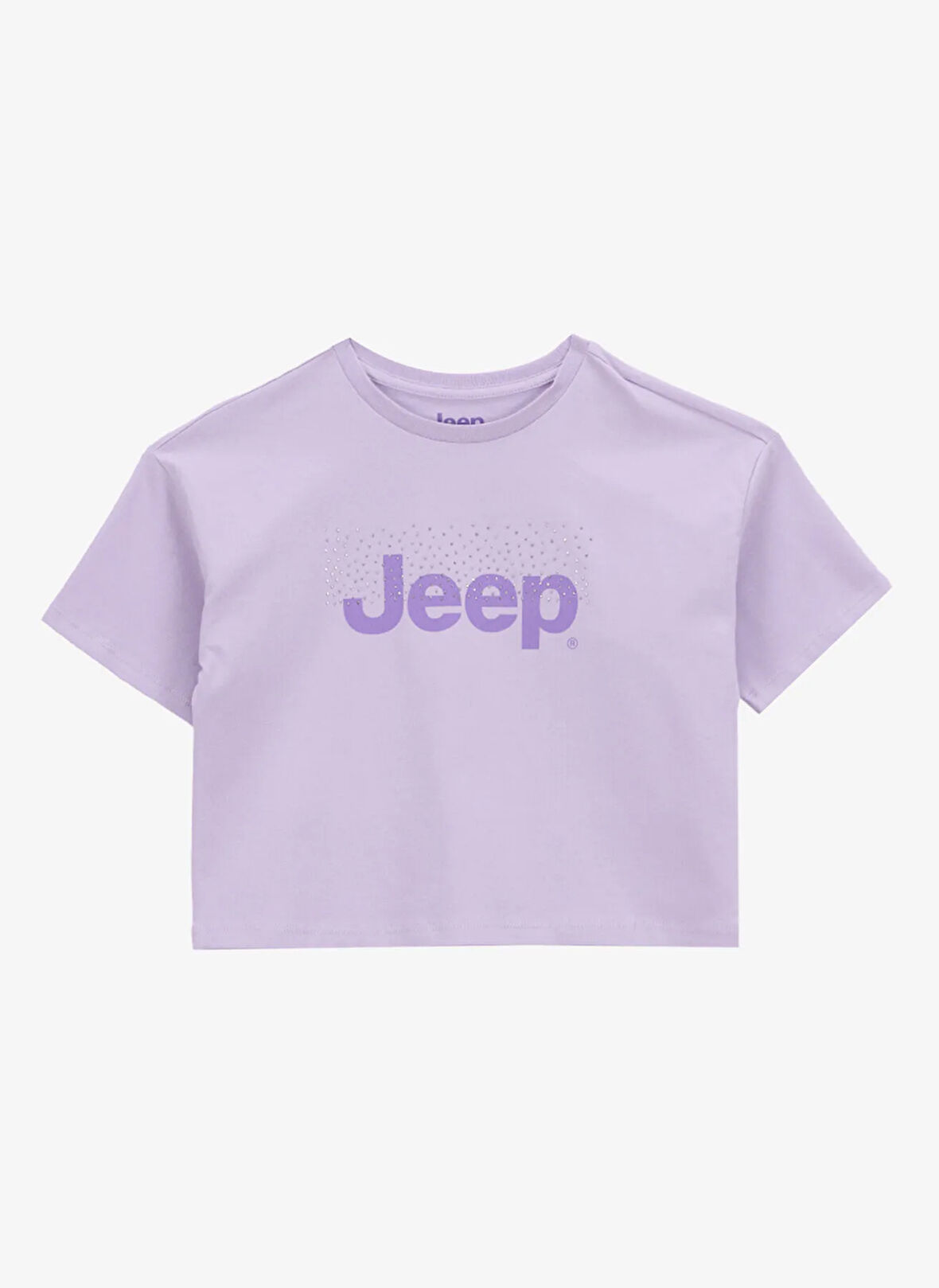 Jeep Baskılı Lila Kız Çocuk T-Shirt J5SG-TST7525