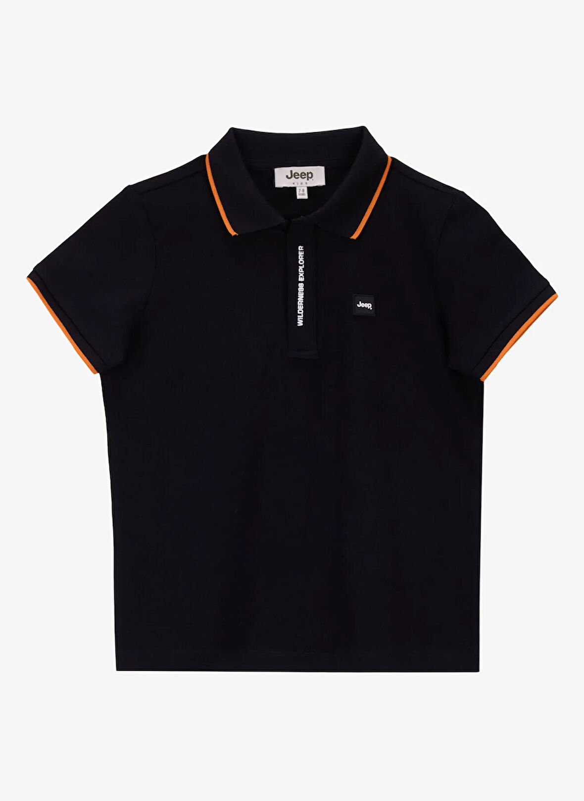 Jeep Baskılı Siyah Erkek Çocuk T-Shirt J5SB-TST7755