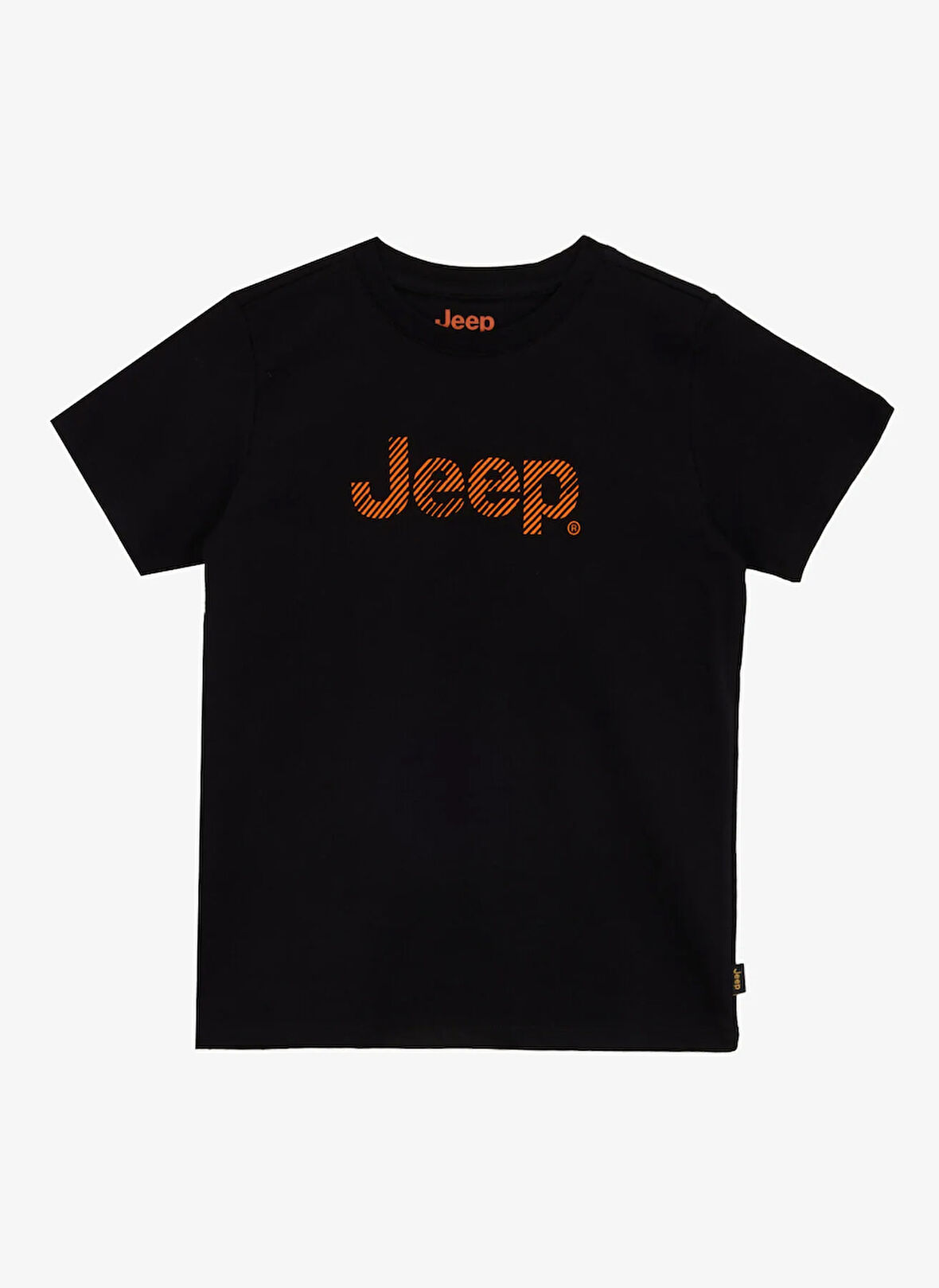 Jeep Baskılı Siyah Erkek Çocuk T-Shirt J5SB-TST7761