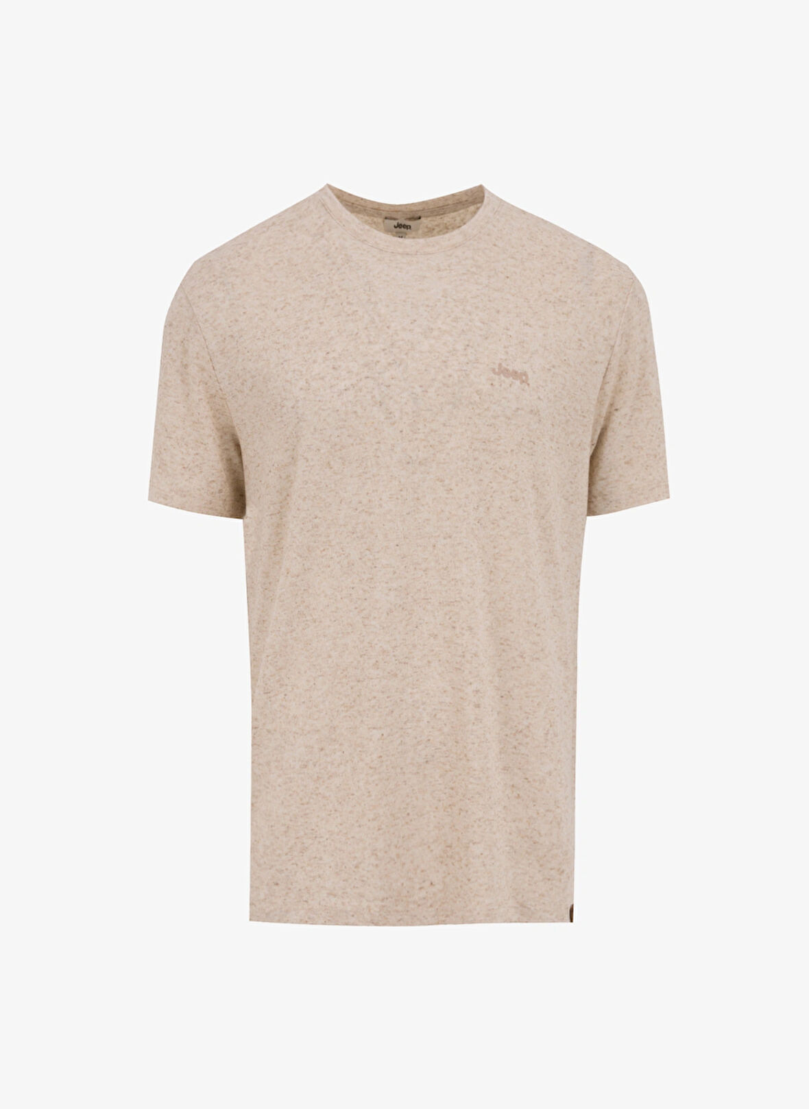 Jeep Bisiklet Yaka Düz Taş Erkek T-Shirt J5SM-TST7373