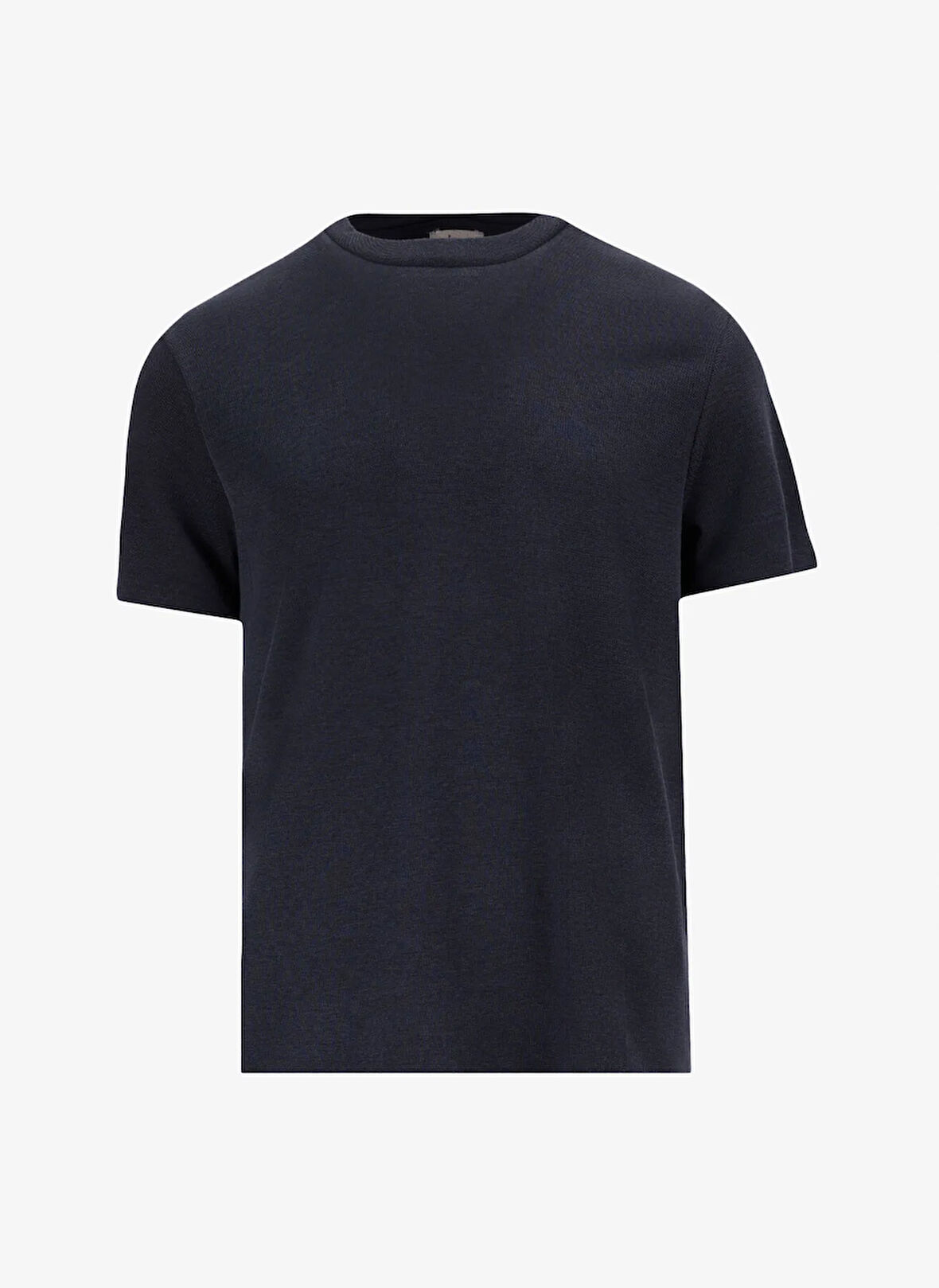 Jeep Bisiklet Yaka Düz Siyah Erkek T-Shirt C4SM-TST4649