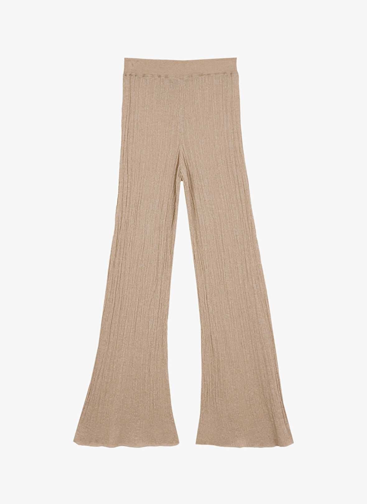 Fabrika Standart Bel Relaxed Bej Kadın Pantolon F5SL-PNT0305