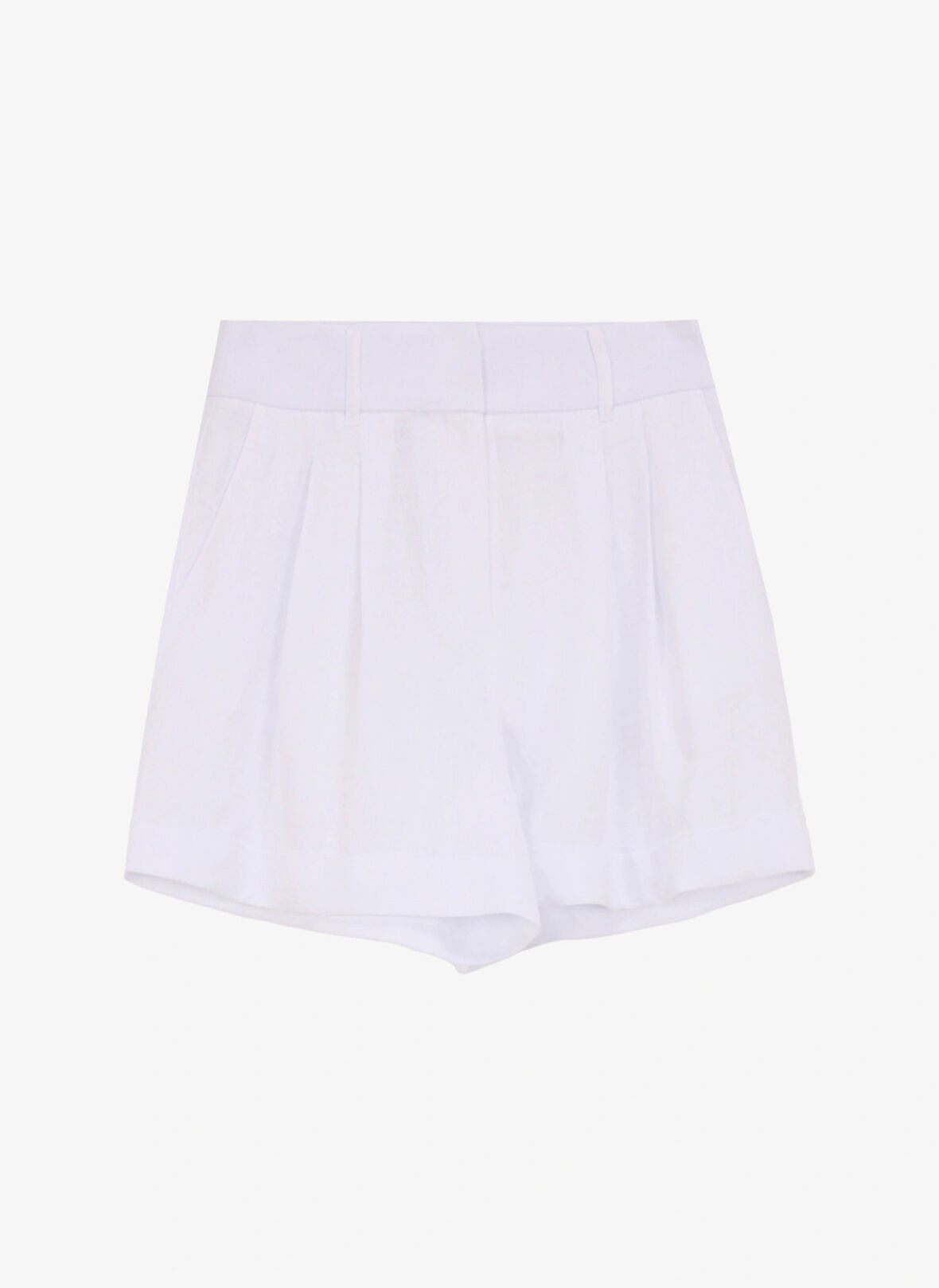 Beyaz Kadın Relaxed Şort F5SL-SHT0064