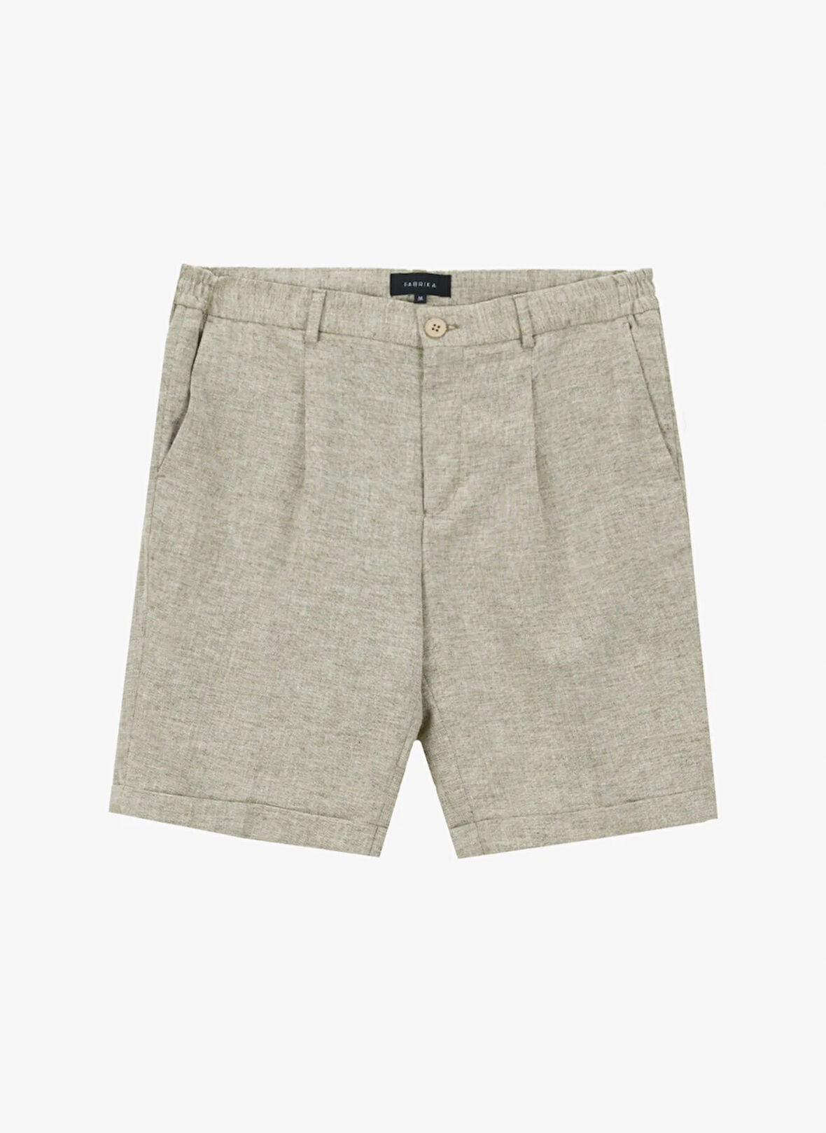 Fabrika Normal Bel Basic Gri Erkek Bermuda Şort F5SM-SHT 2452