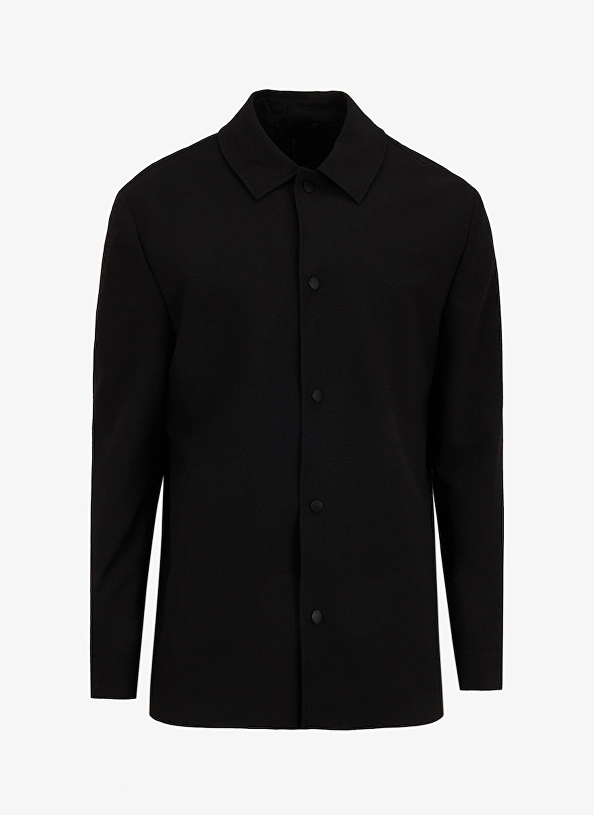 Fabrika Slim Fit Siyah Erkek Düz Ceket F5SM-CKT 2307