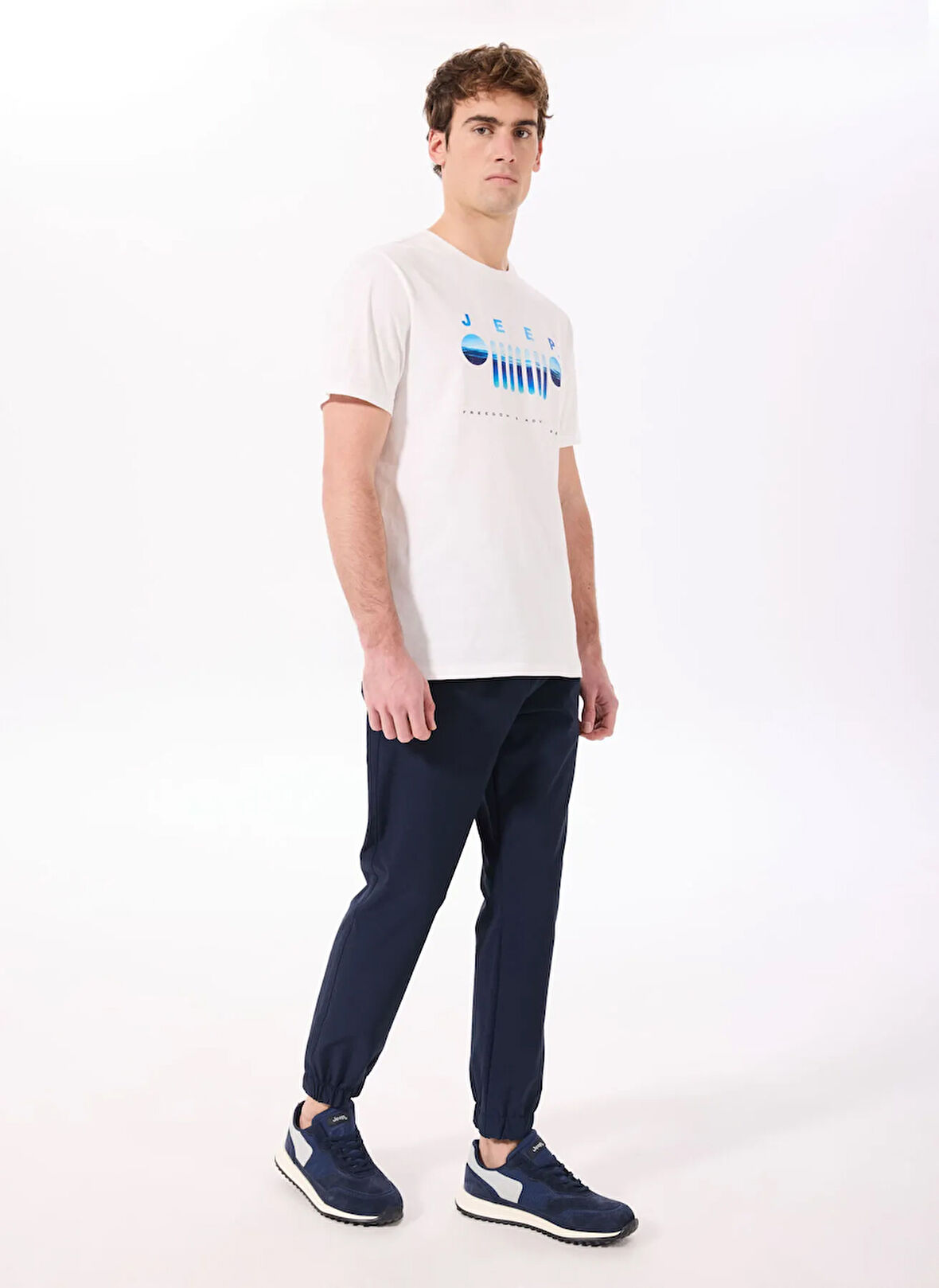 Jeep Lastikli Bel Lastikli Paça Basic Lacivert Erkek Pantolon J5SM-PNT7676