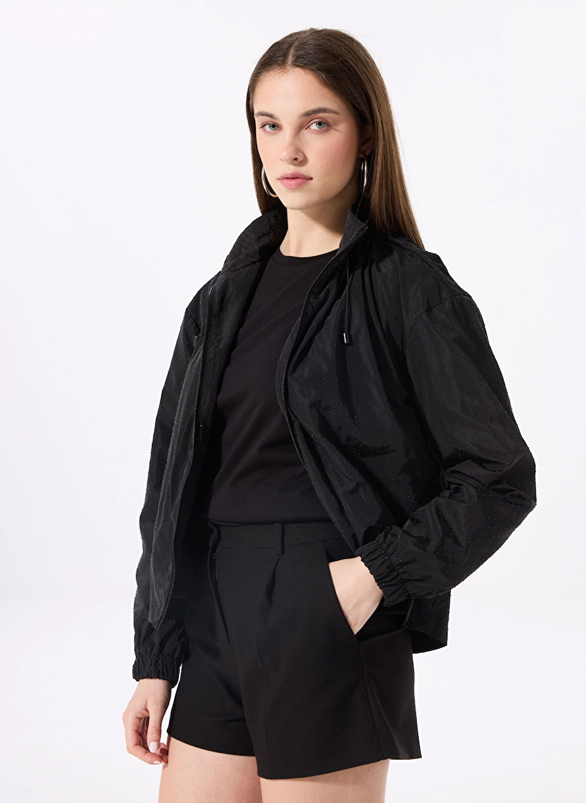 Fabrika Siyah Kadın Mont F5SL-MNT0289
