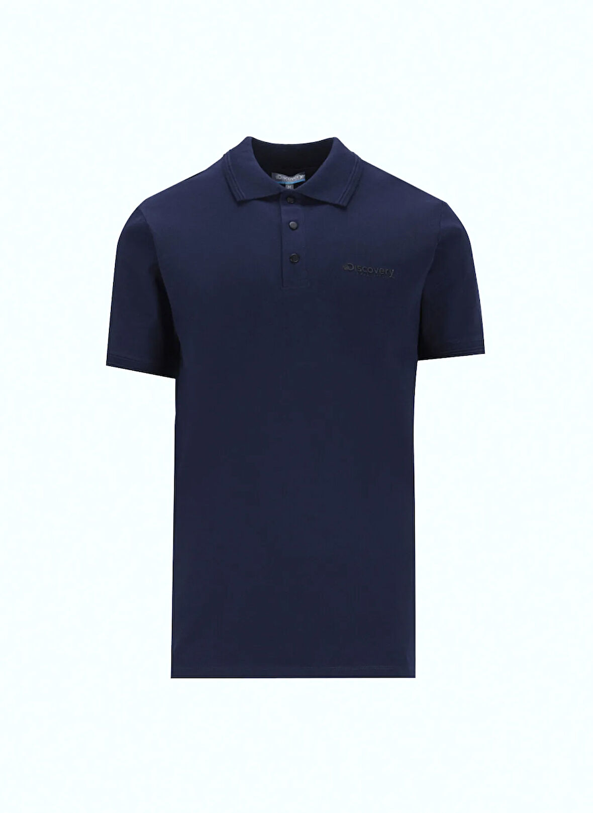 Discovery Expedition D4SM-TST3283 Lacivert Basic Düz Erkek Polo T-Shirt