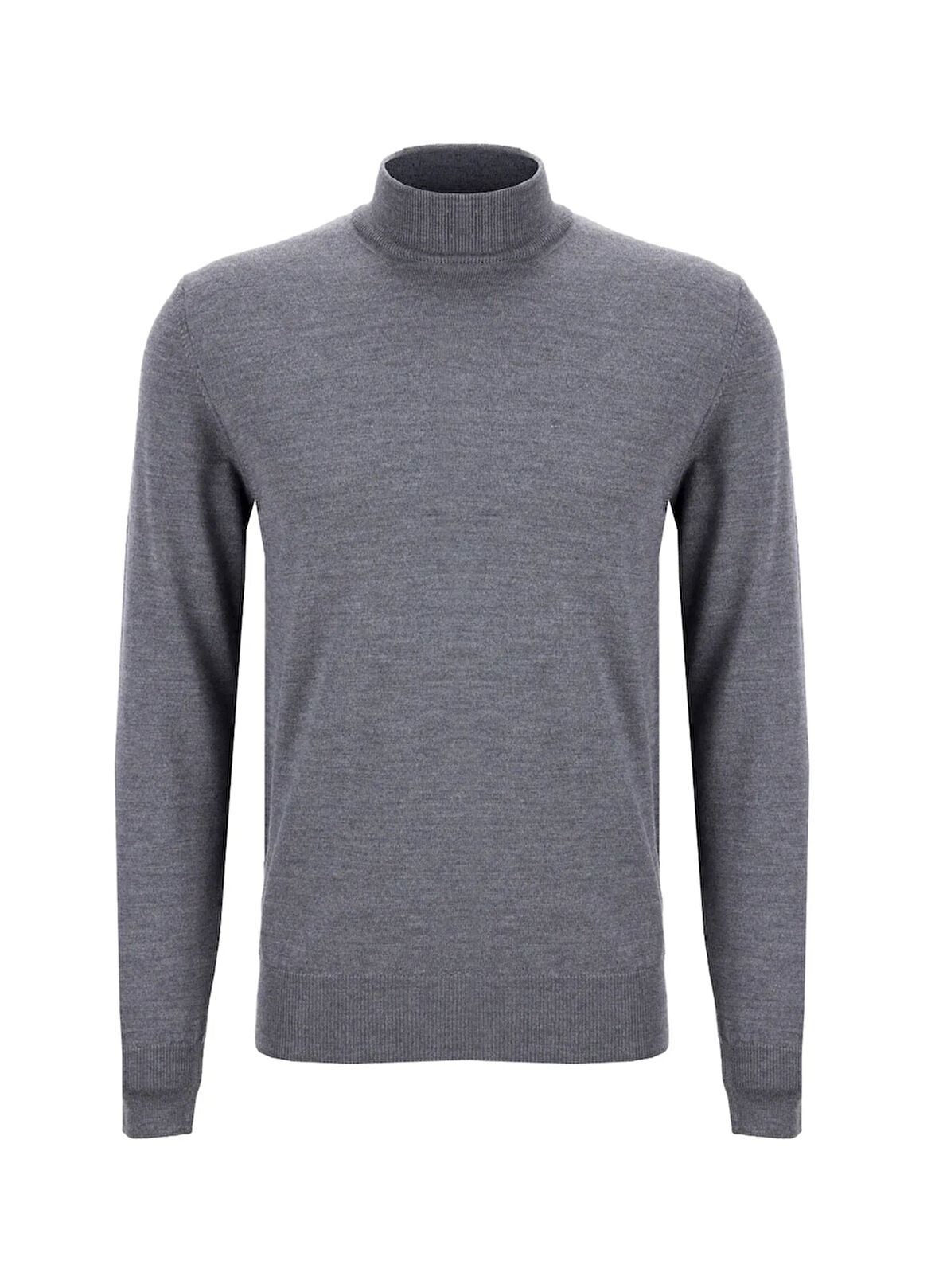 Tombolini Yarım balıkçı Yaka Slim Fit Gri Erkek Kazak WM19.ZMG9.U815
