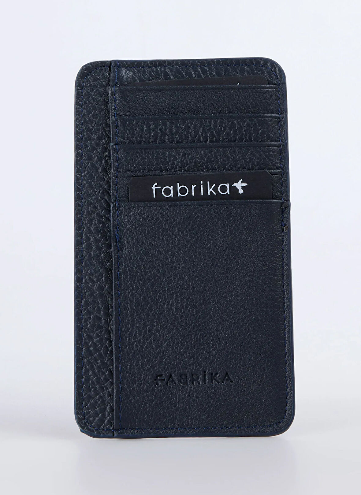 Fabrika Lacivert Kadın Kartlık Frk 528 Flt Deri Laci