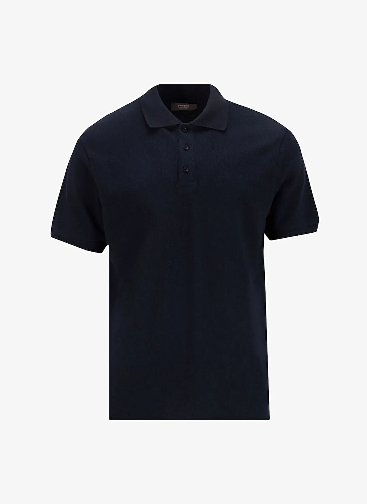 Lacivert Erkek Basic Polo T-Shirt PBF5SM-TST 5109