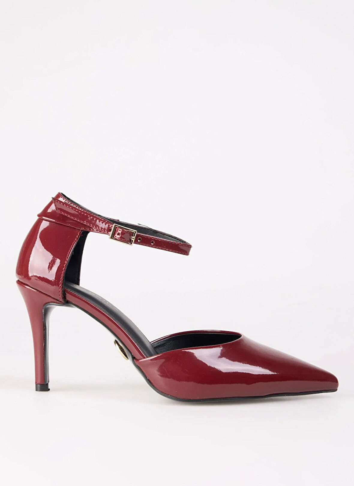 Fabrika Bordo Kadın Topuklu Ayakkabı ALASTAR