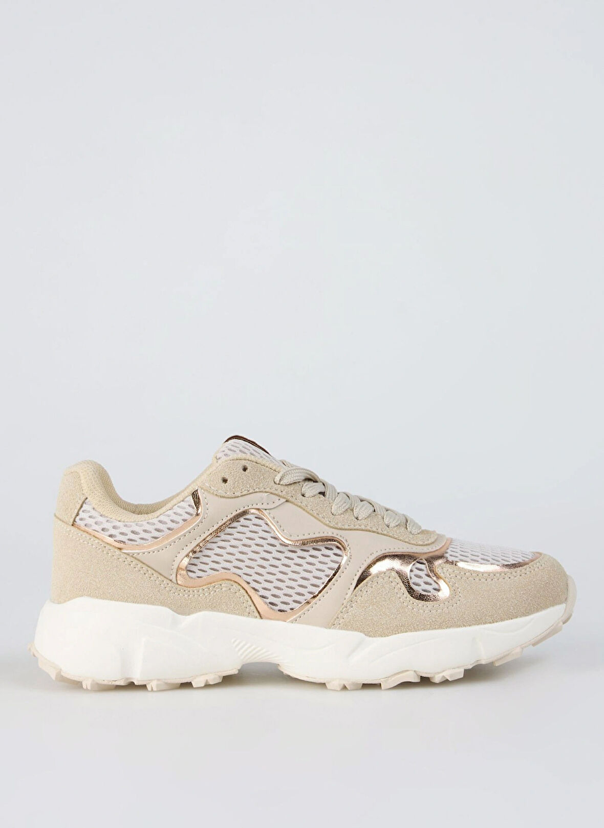 Fabrika Bej Kadın Sneaker MARTIN