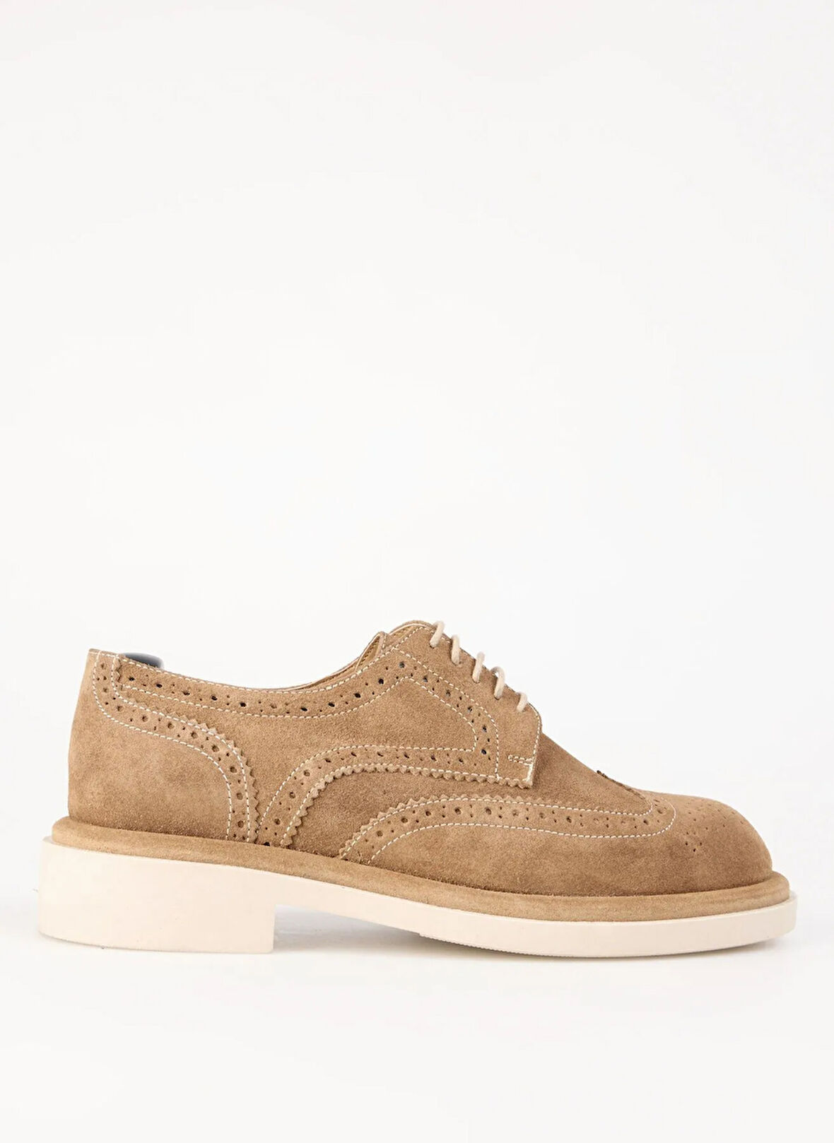 Fabrika Süet Bej Erkek Günlük Ayakkabı VANCE-TORNADO