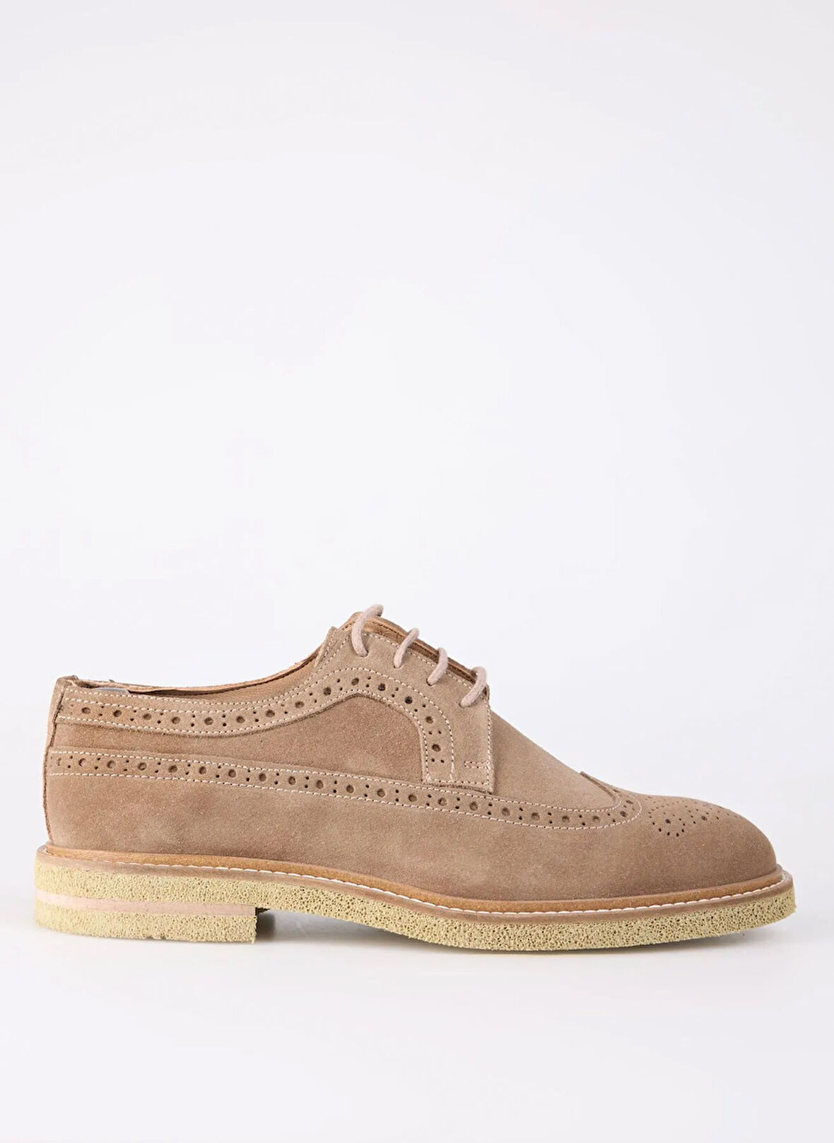 Fabrika Süet Bej Erkek Günlük Ayakkabı VALOR-SHARK