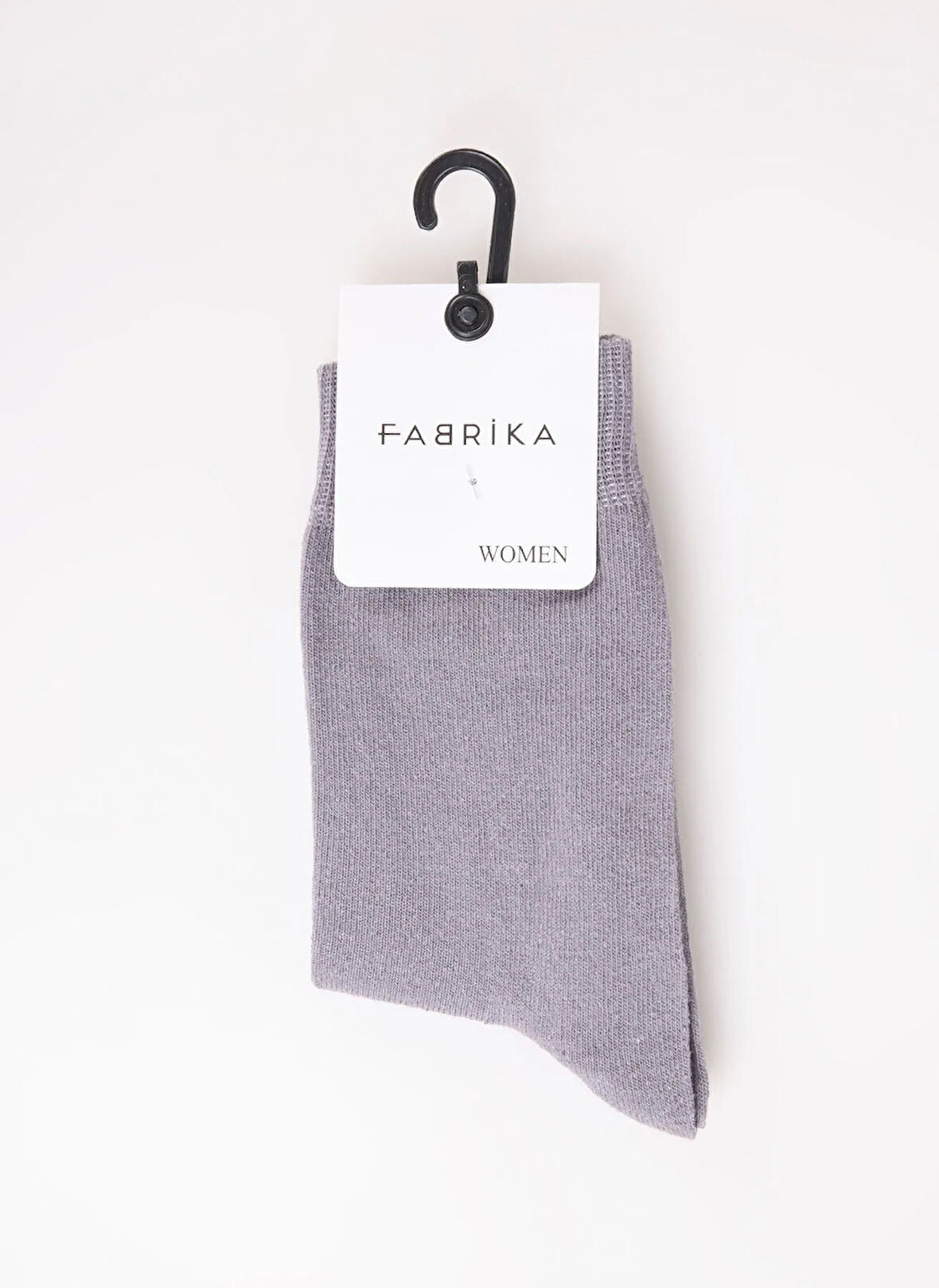 Fabrika Gri Kadın Soket Çorap ROT-SKT-K