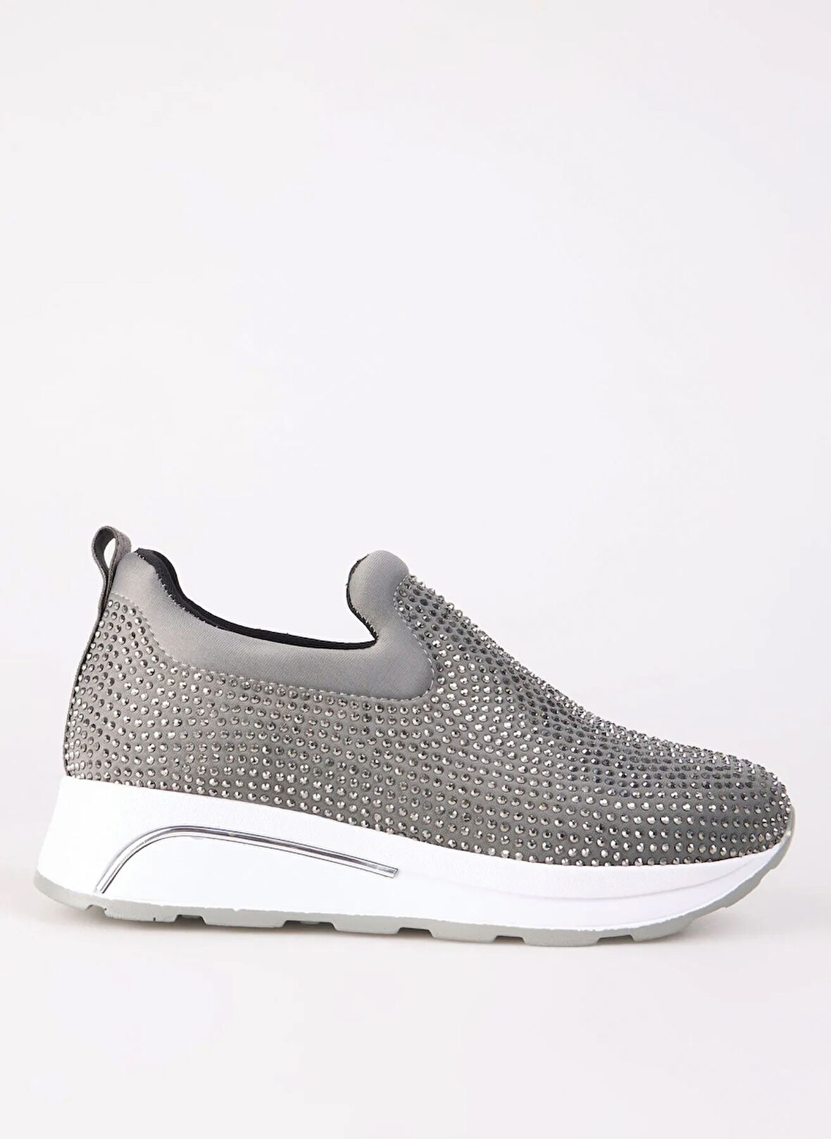 Cotton Bar Gri Kadın Sneaker MEAVE