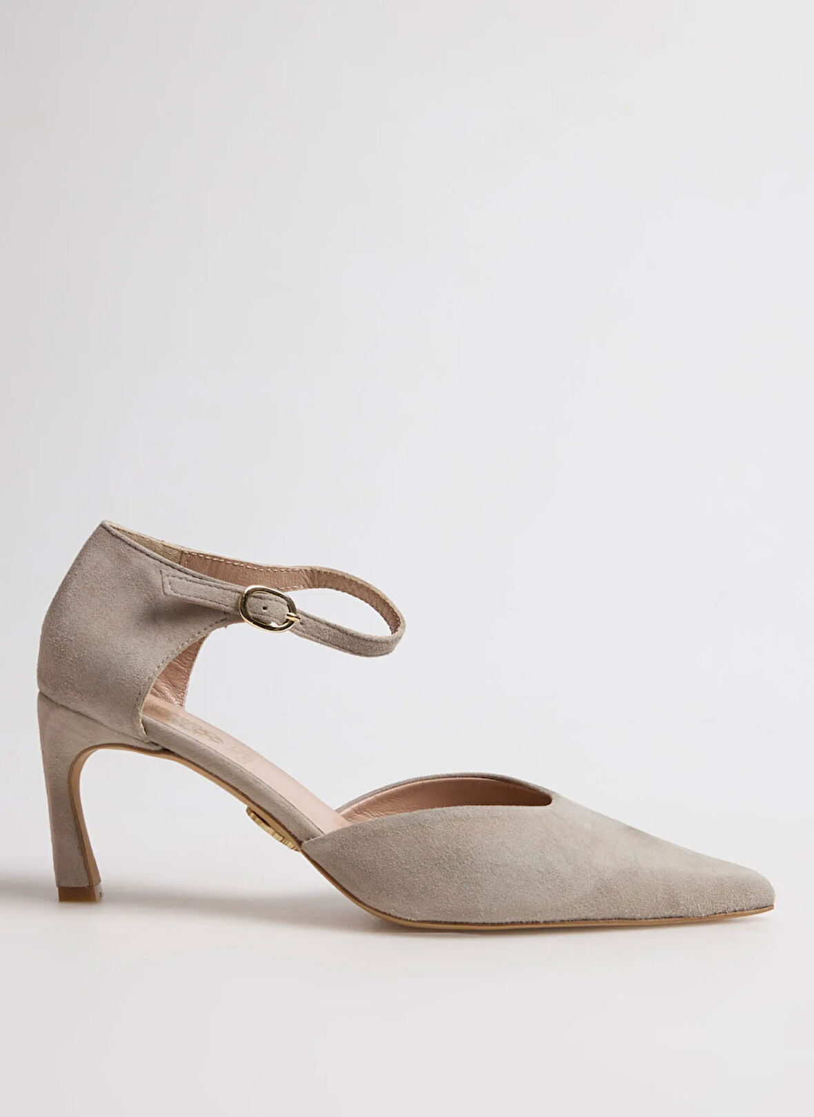 Vince Camuto Süet Bej Kadın Topuklu Ayakkabı D-CLIONA