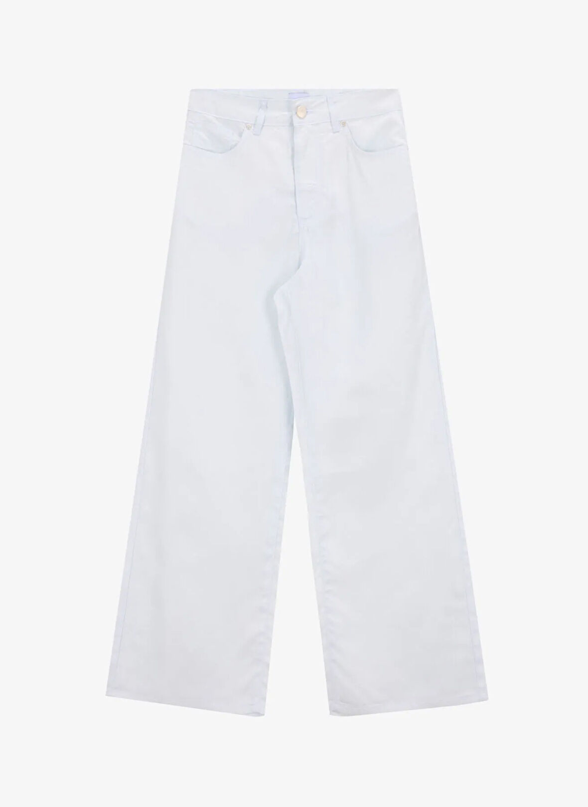 Mavi Kadın Bol Paça Bol Kesim Yıkamalı %100 Liyosel Denim Pantolon M5SL-PNT1001